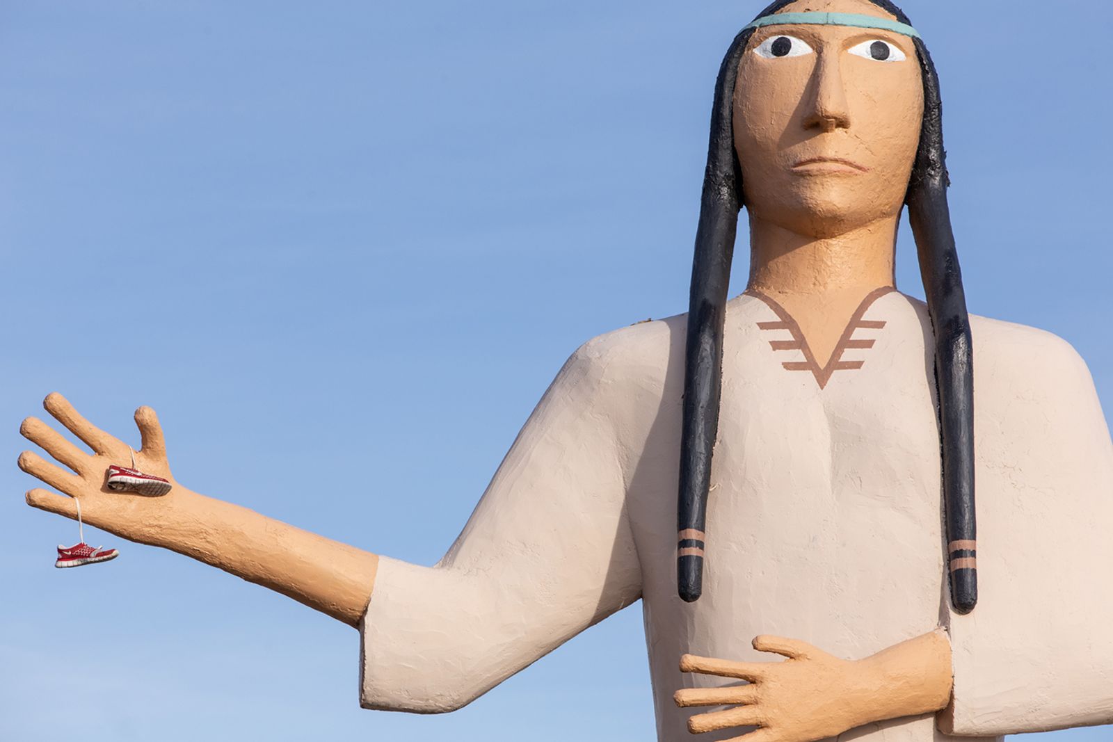 © Rachel Jessen - The Indian Princess statue, Pocahontas. (Pocahontas County)