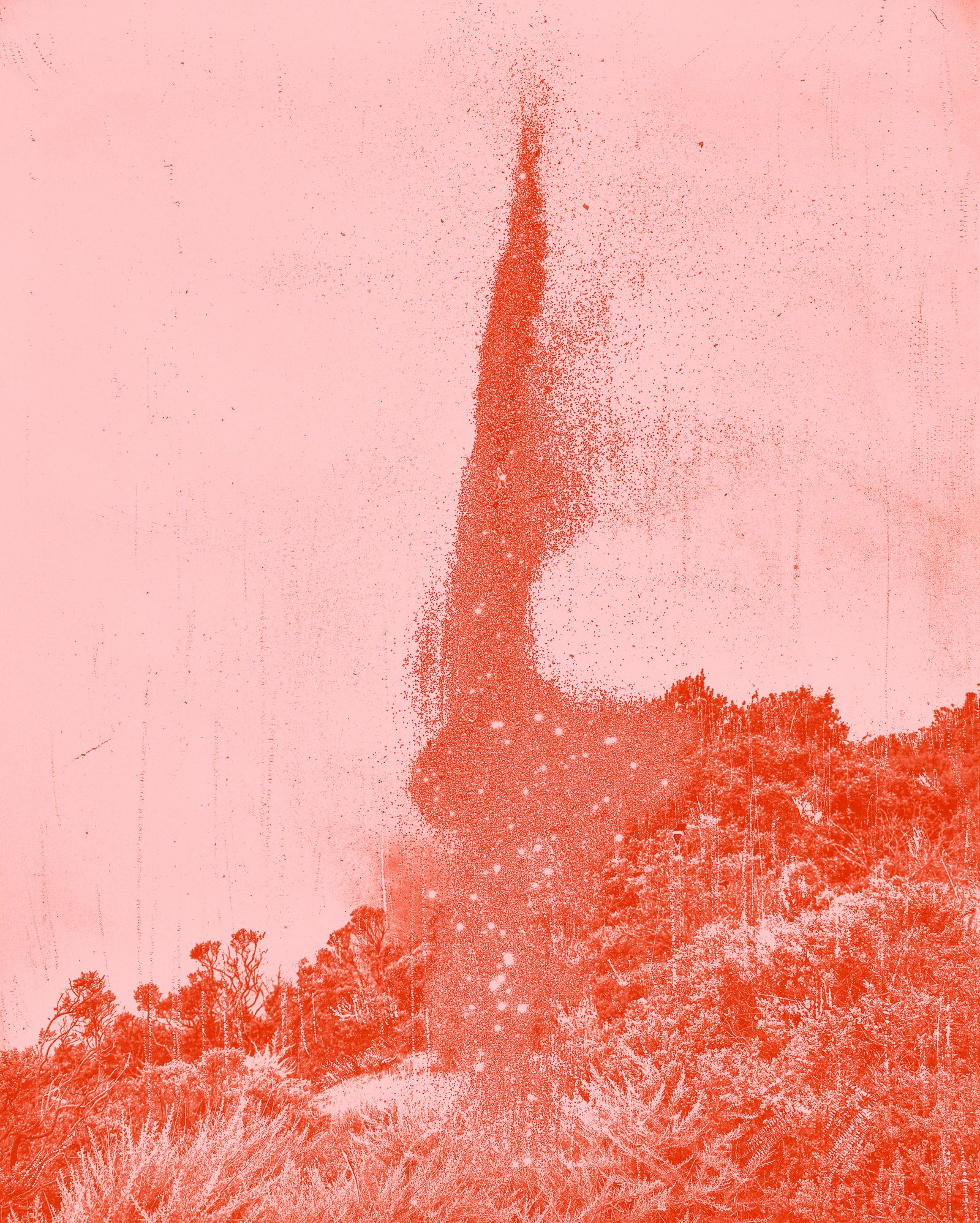 © mauren brodbeck - Pink Agitation, 2021 105.6 x 84.6 cm