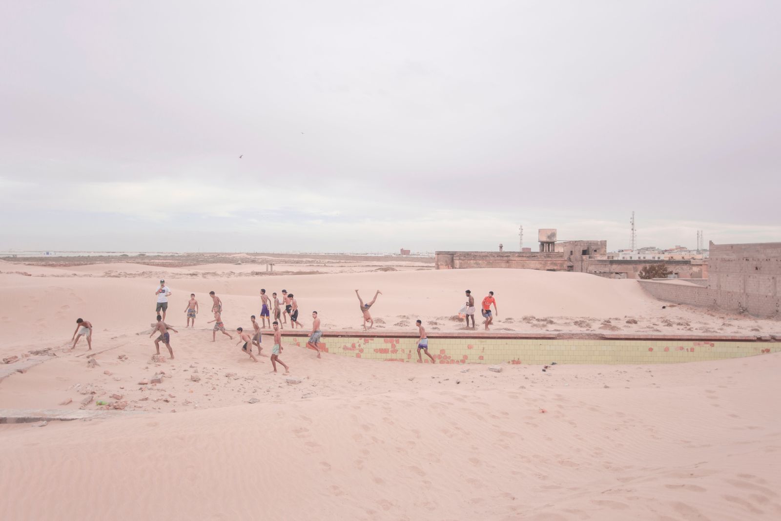 © Imane Djamil - The Pool II. The pool inside the old Spanish fort.