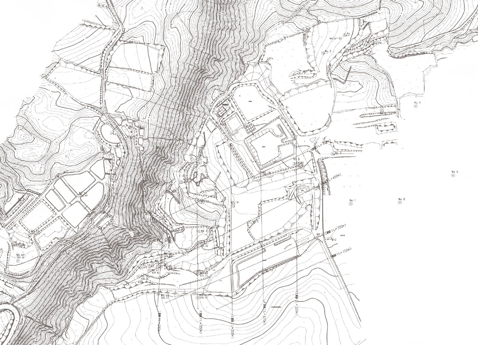 © Maki Hayashida - Archival Image, Map of Aomori-Iwate Prefectural Illegal Dumping Site