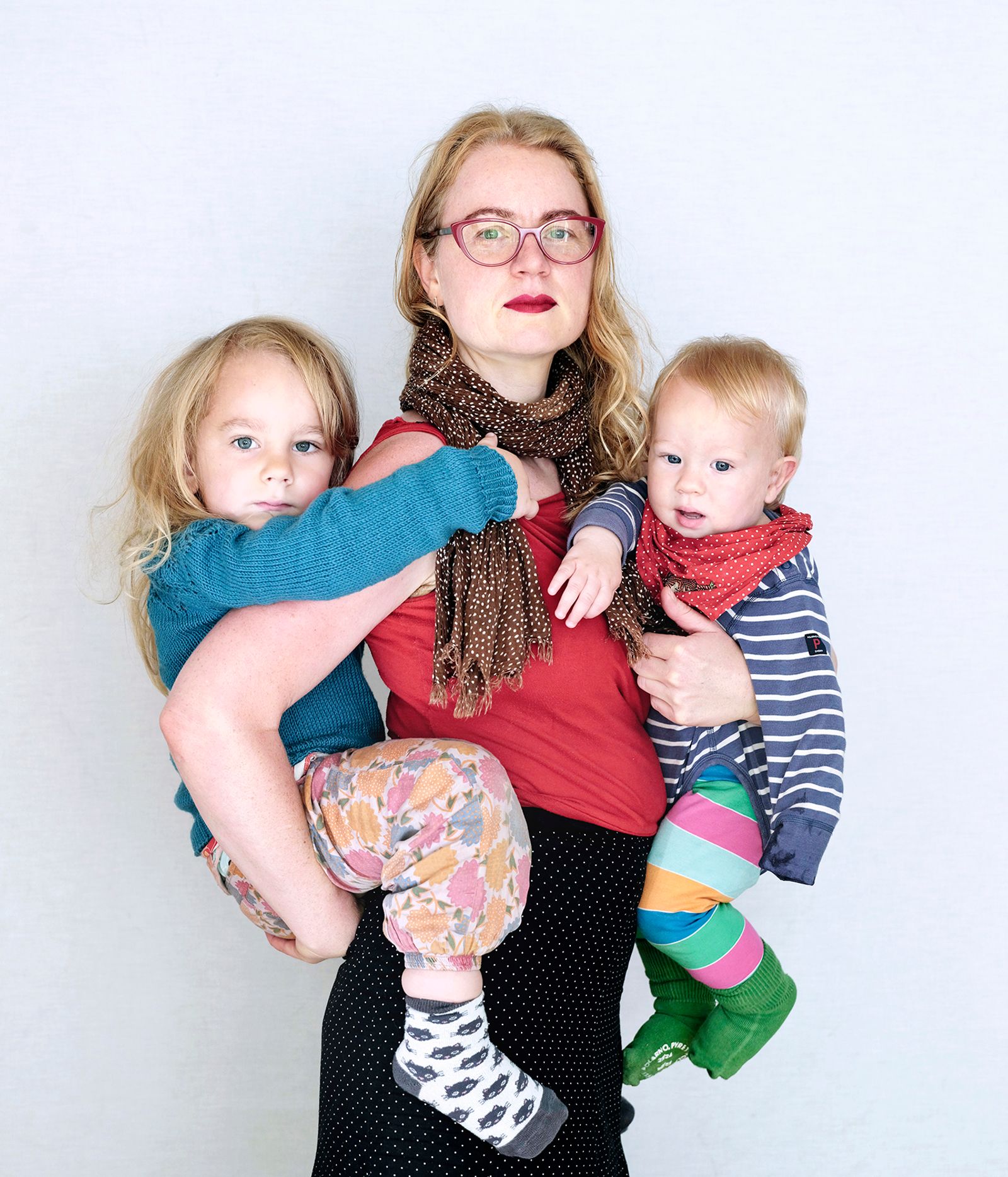 © Loulou d’Aki - Carolina and her sons N. and S.Both were born after insemination.Malmö. Sweden