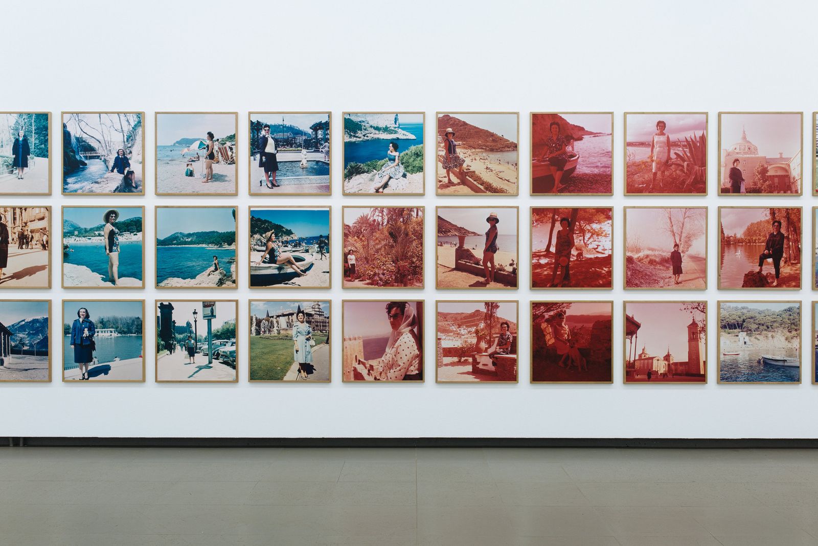 Installation view from the exhibition In Almost Every Picture #1 © Erik Kessels