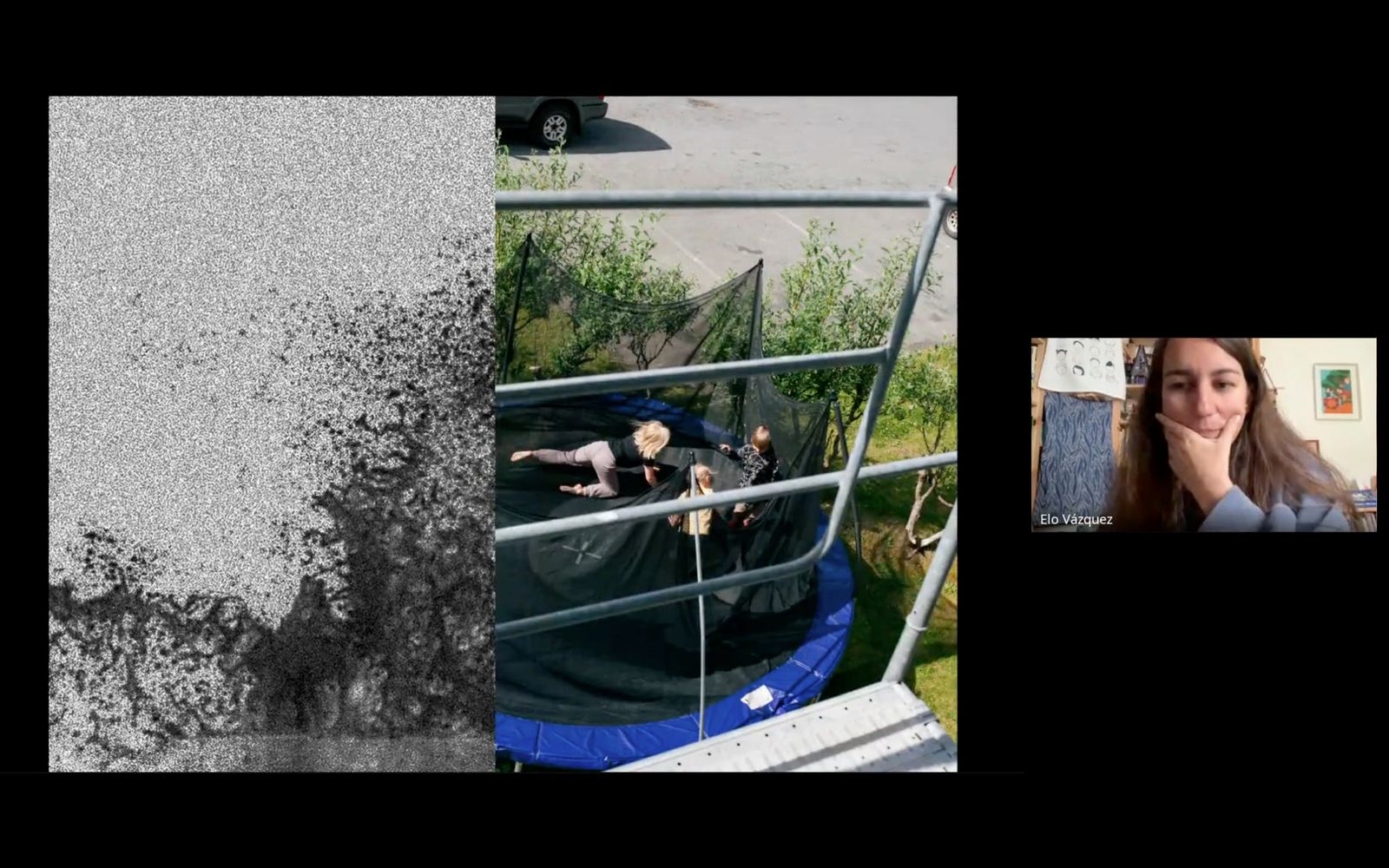 Screenshot from an Online Group Session, FOLIO 2024/25