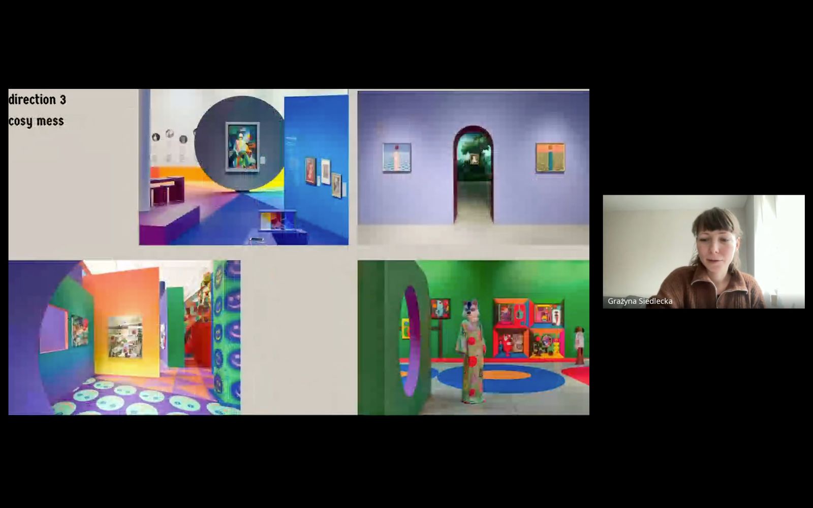Screenshot from an Online Group Session, CURAE 2024/25