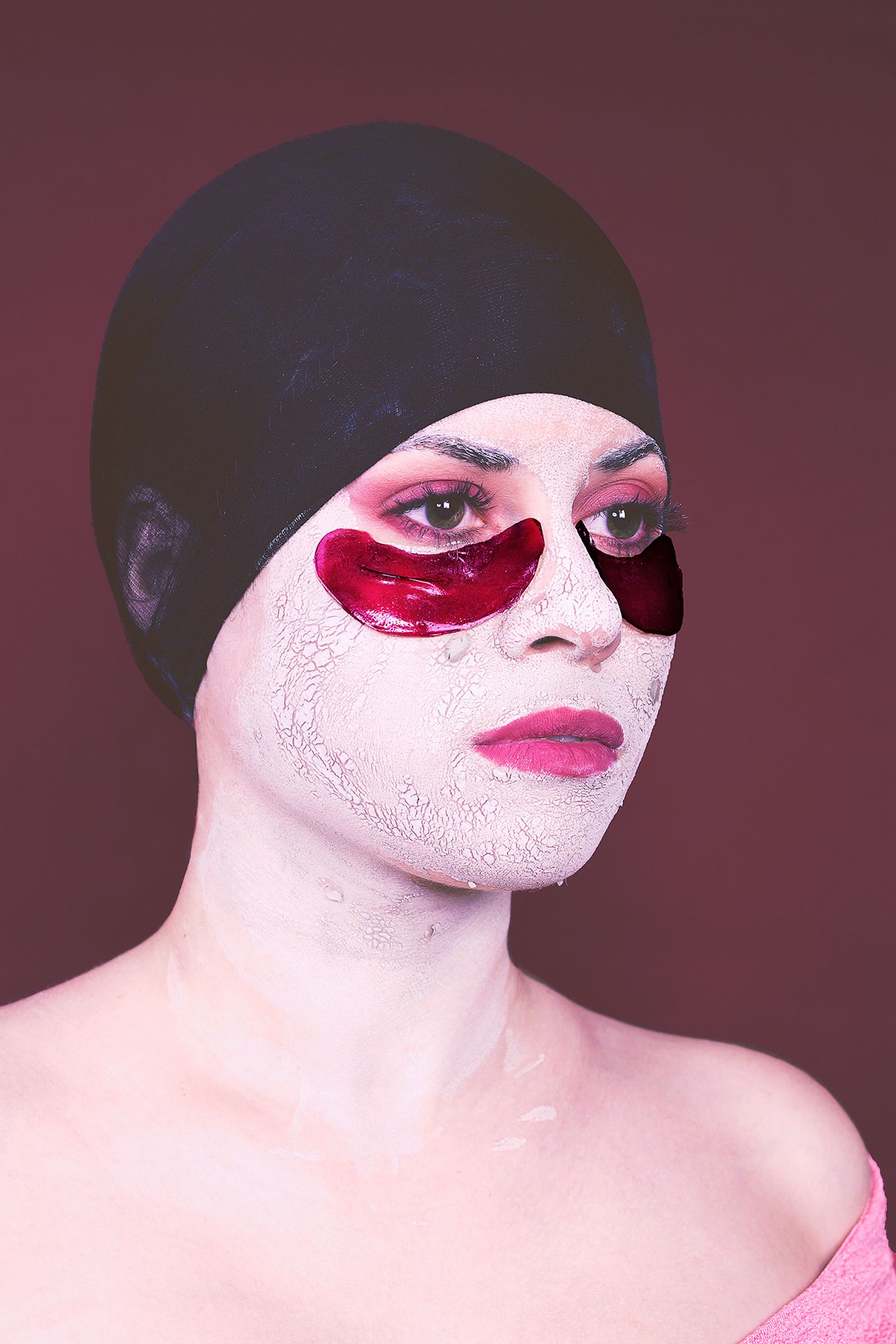 © Ana Espinal - Pink Mask, Archival inkjet print, 20 x 30 in. or smaller size.