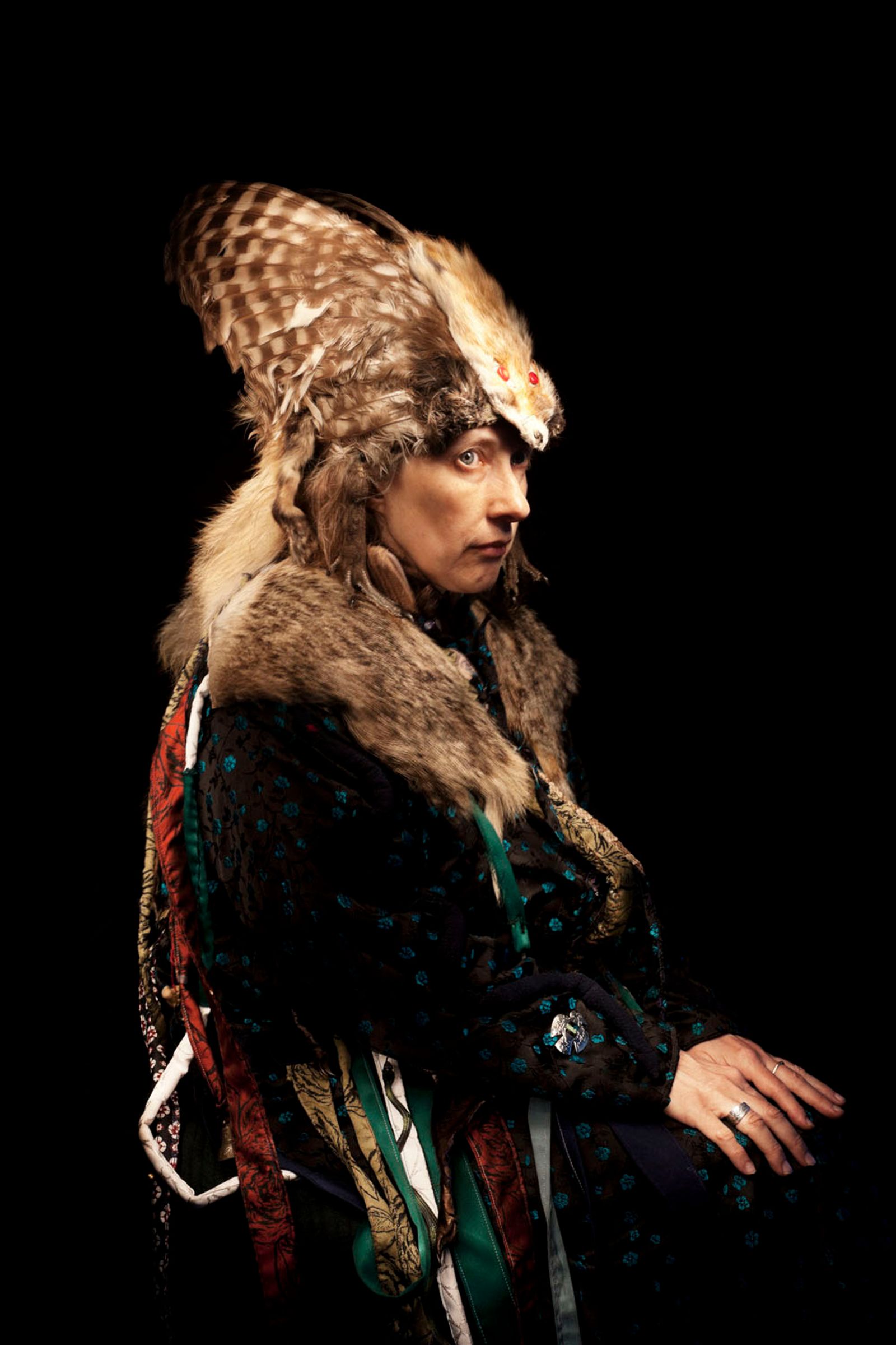 © Flore-aël SURUN - Vera Sakhina.Female Siberian Shaman of Tuva.Guardian of ancestral traditions.Member of the circle of wisdom.