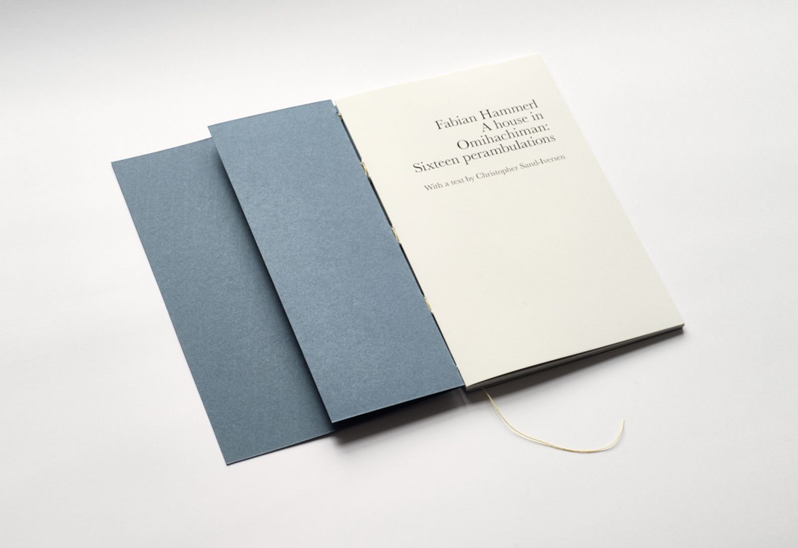 © Fabian Hammerl - The limited edition self-published artist book containing the series.
