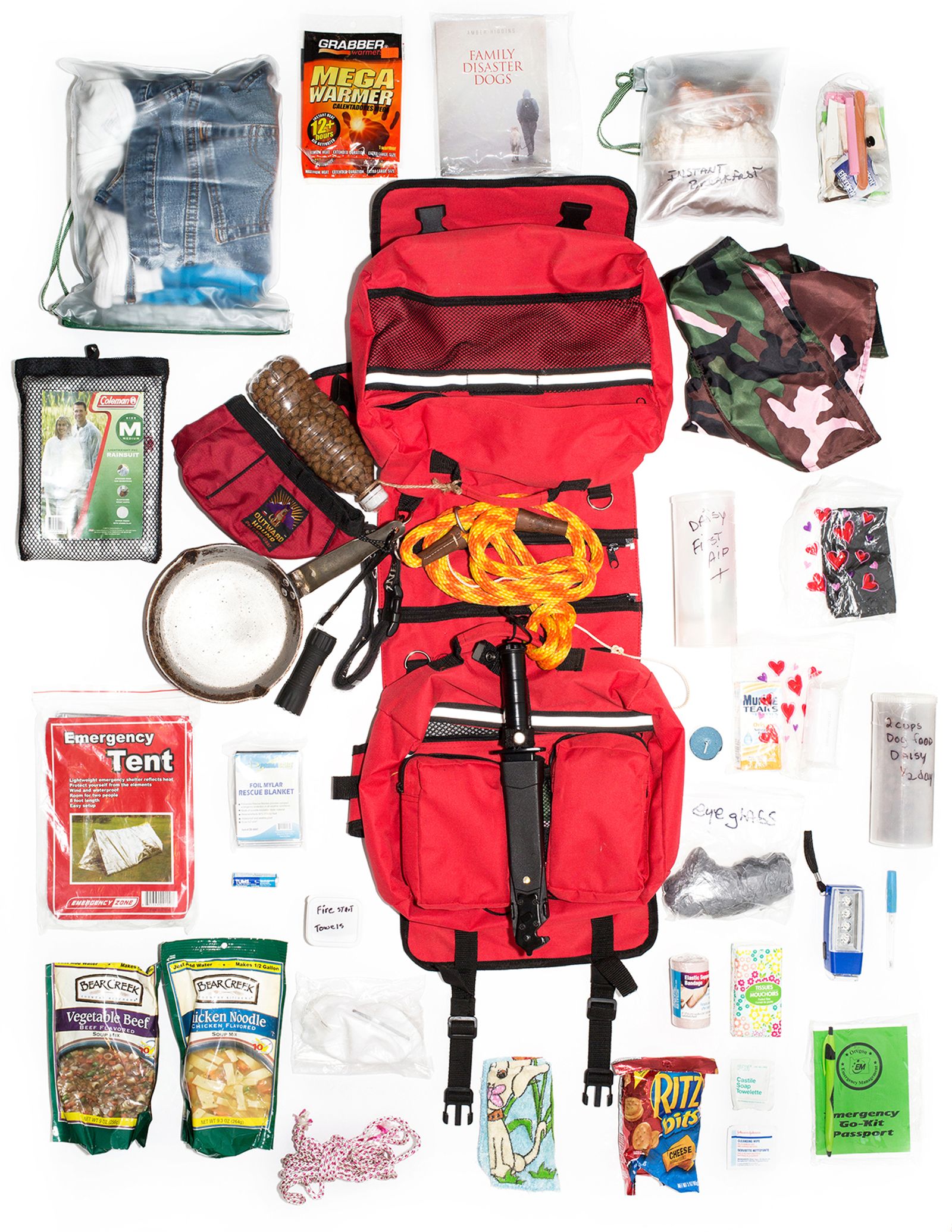 © Allison Stewart - Image from the Bug Out Bag: The Commodification of American Fear photography project