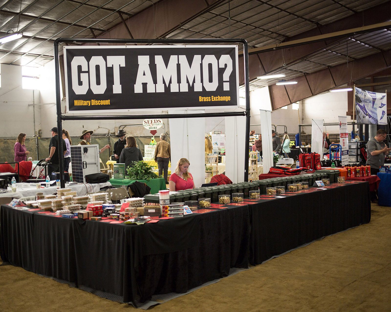 © Allison Stewart - Image from the Bug Out Bag: The Commodification of American Fear photography project