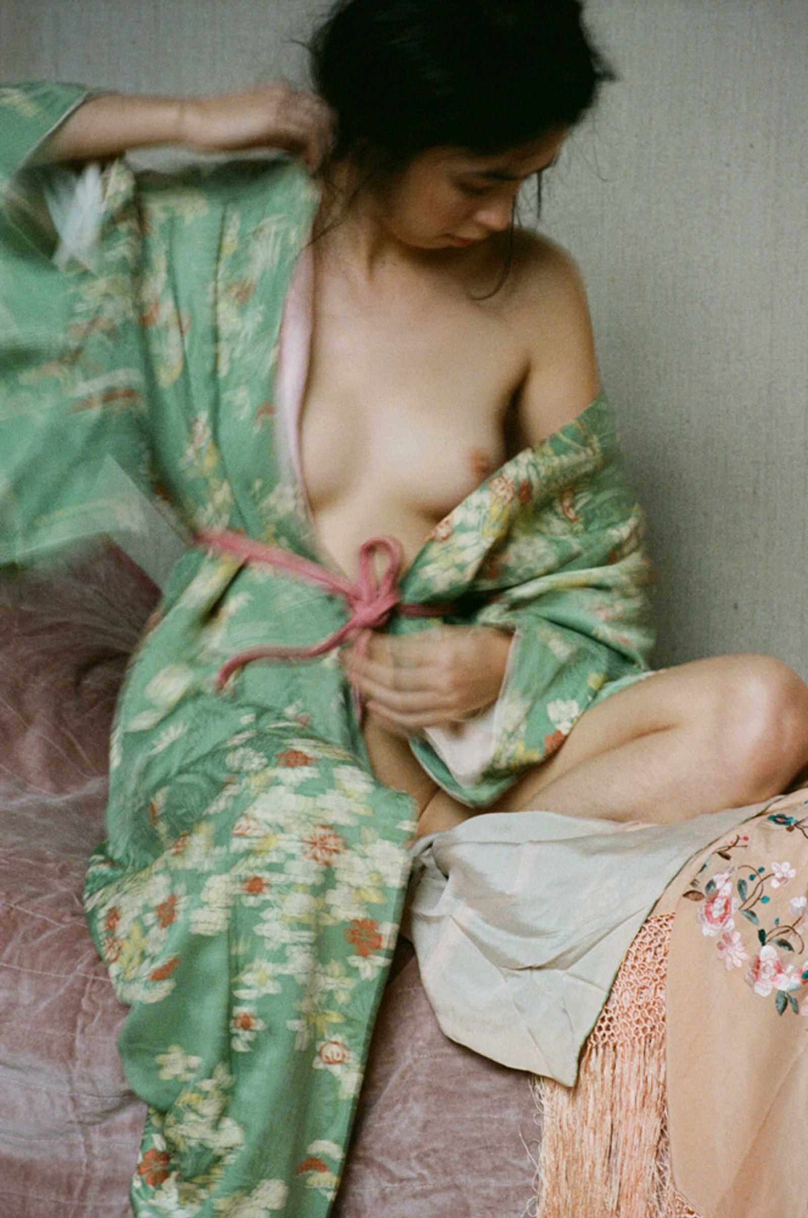 © Myscha Oréo - Image from the Kimono series - A conversation with Breitner photography project