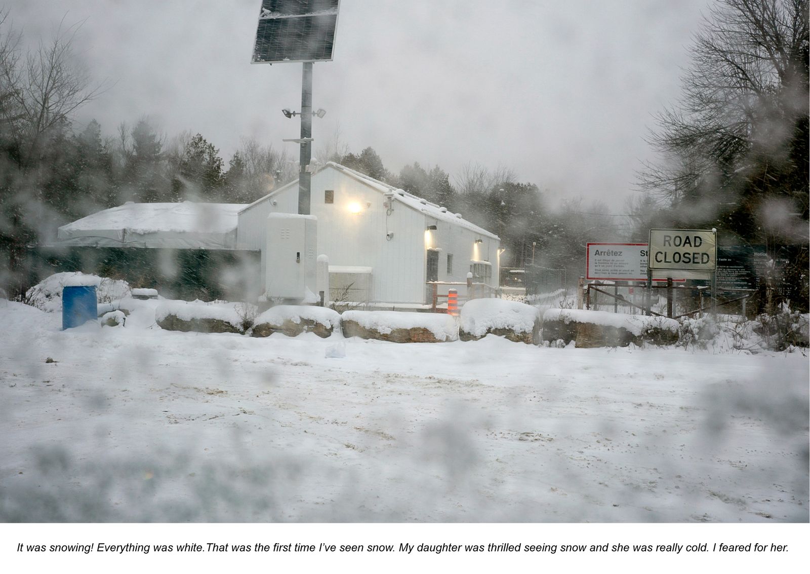 © Ruth Kaplan - Image from the The Theater of Roxham Road photography project