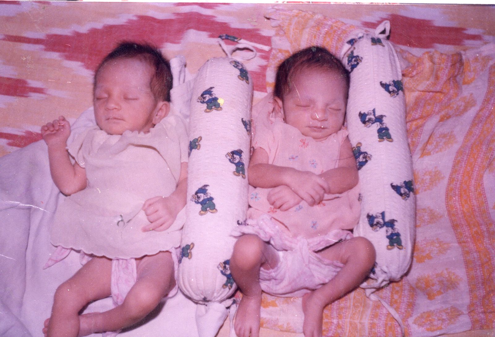 © Phalanvita Madhyala - From archive: 5 days old photograph of me and my twin sister.