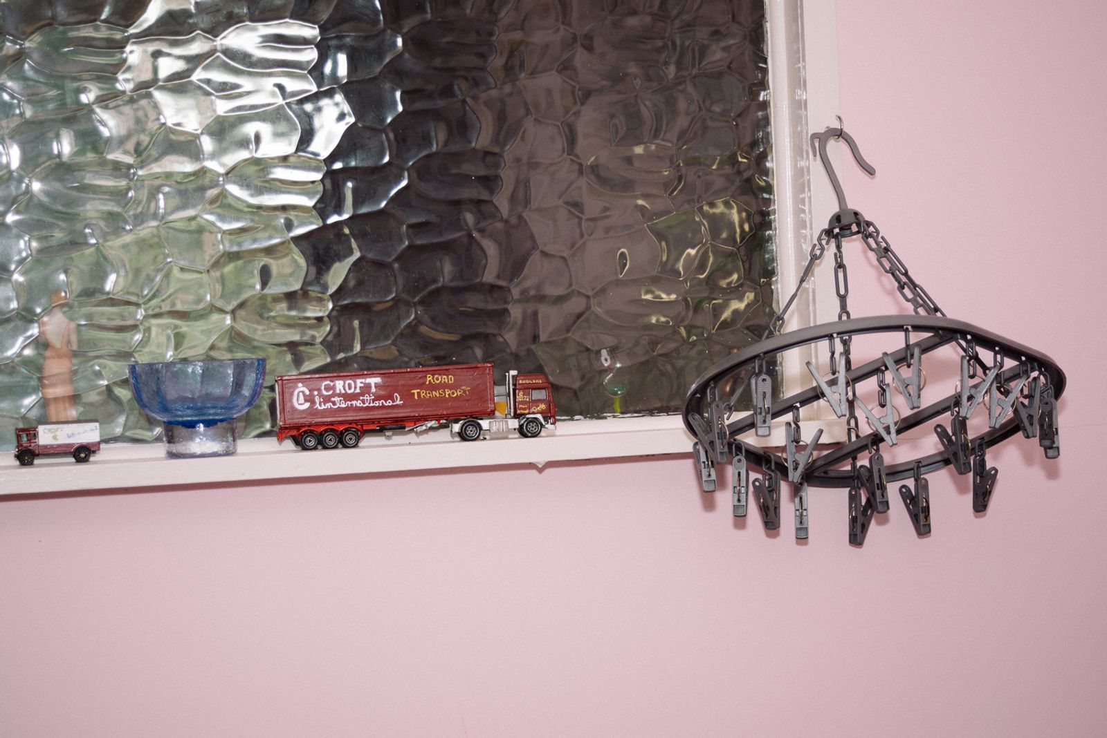 © Emma Wilson - A model truck in Janet’s house representing Croft’s haulage company, Jim’s Business for 30 years.