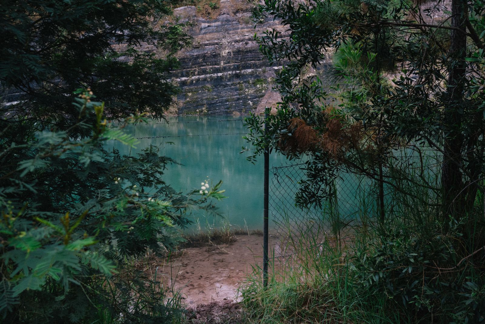 © Tajette O'halloran - View from the remaining fence surrounding the quarry