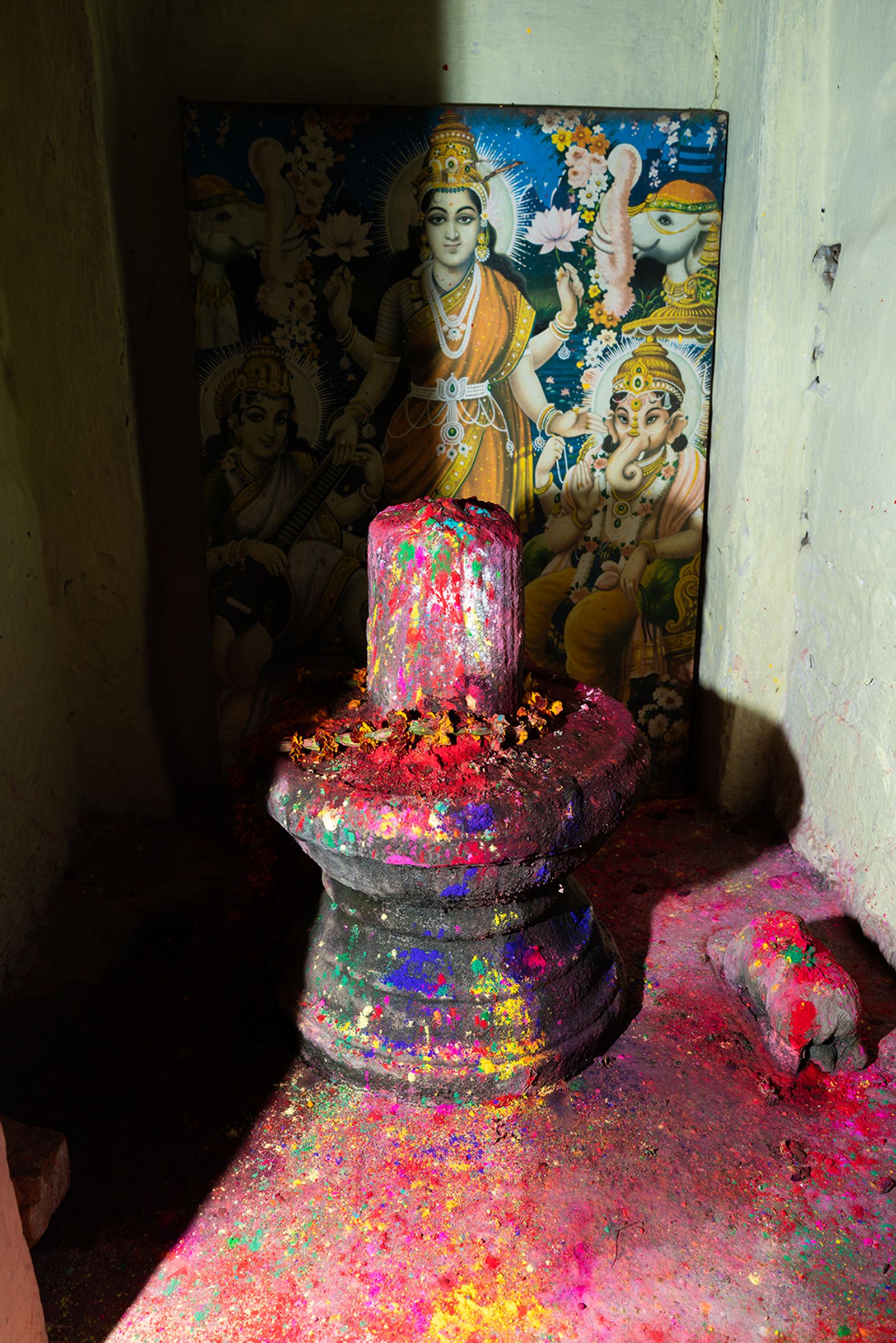© Kanrapee Chokpaiboon - Lingam during Holi Festival.