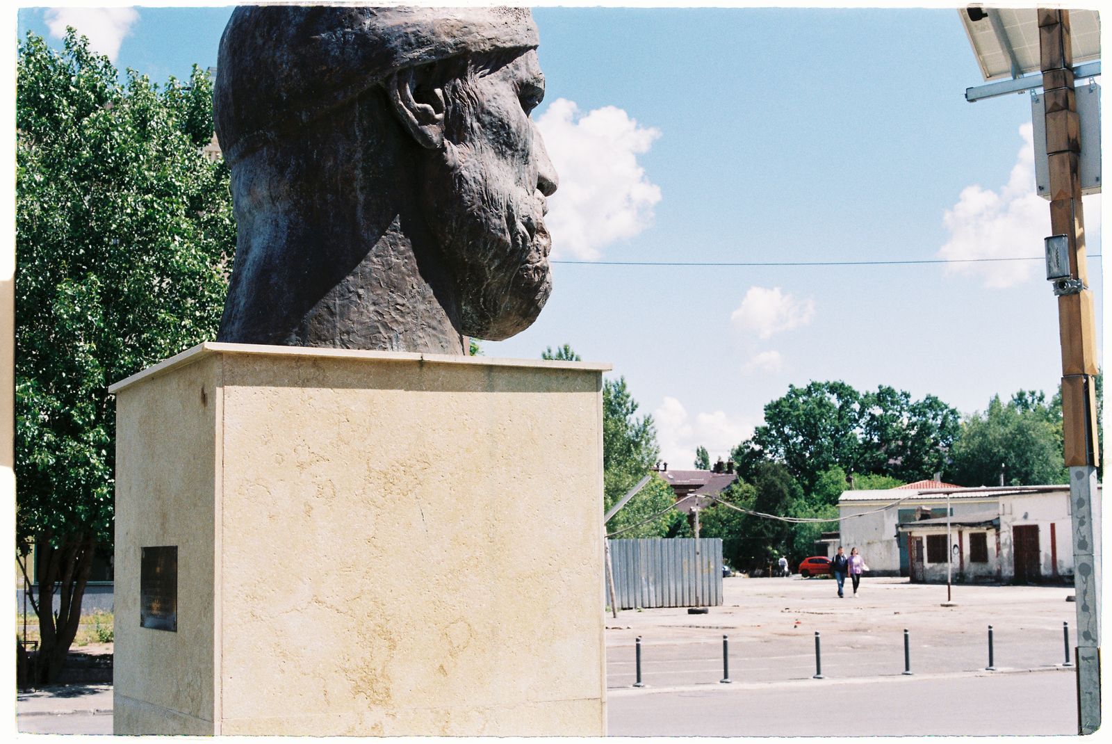 © Denise Lobont - Statue of a national Romanian masculine symbol of power, Decebal.