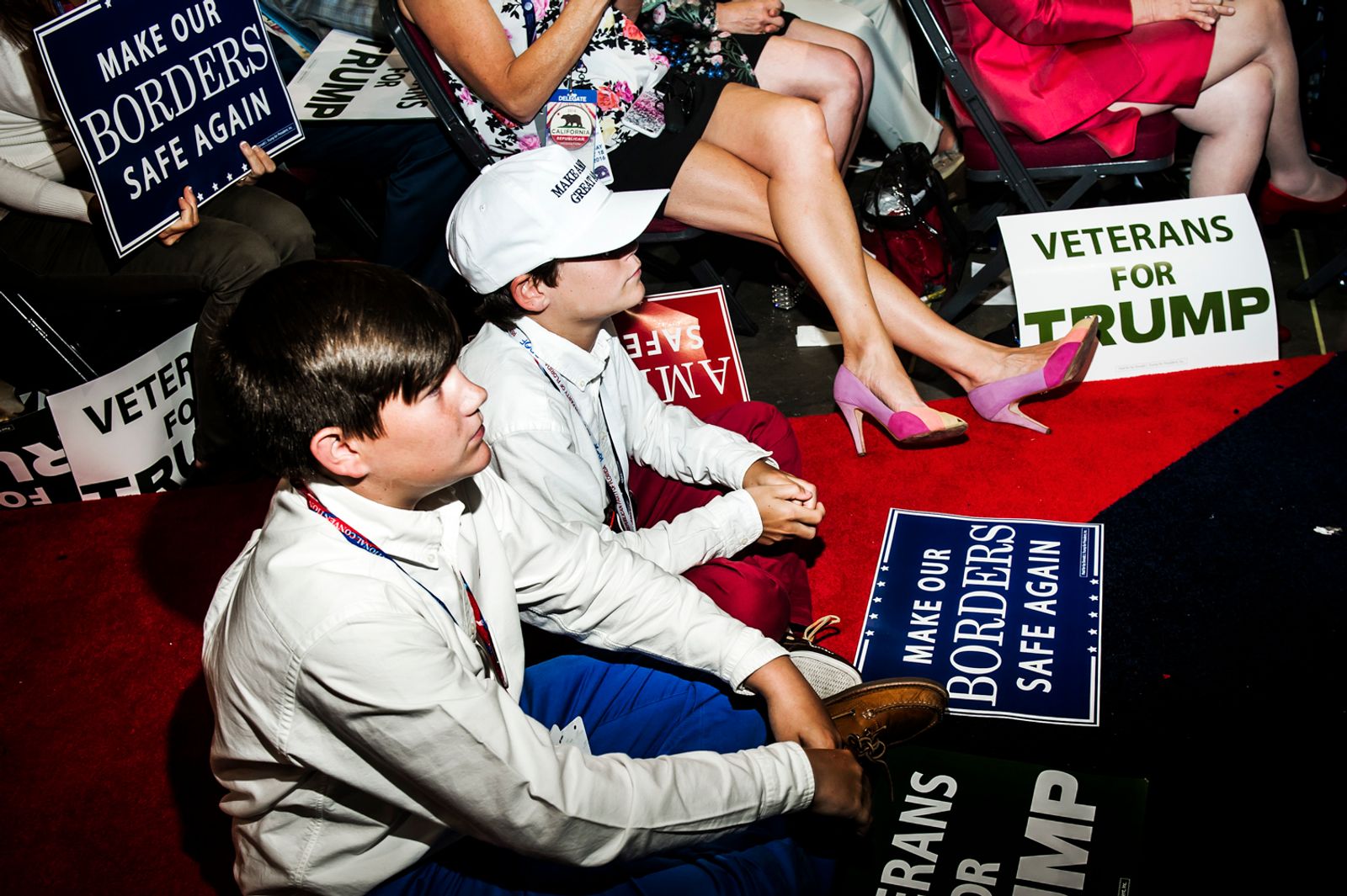 © Dina Litovsky - Image from the Republican National Convention photography project