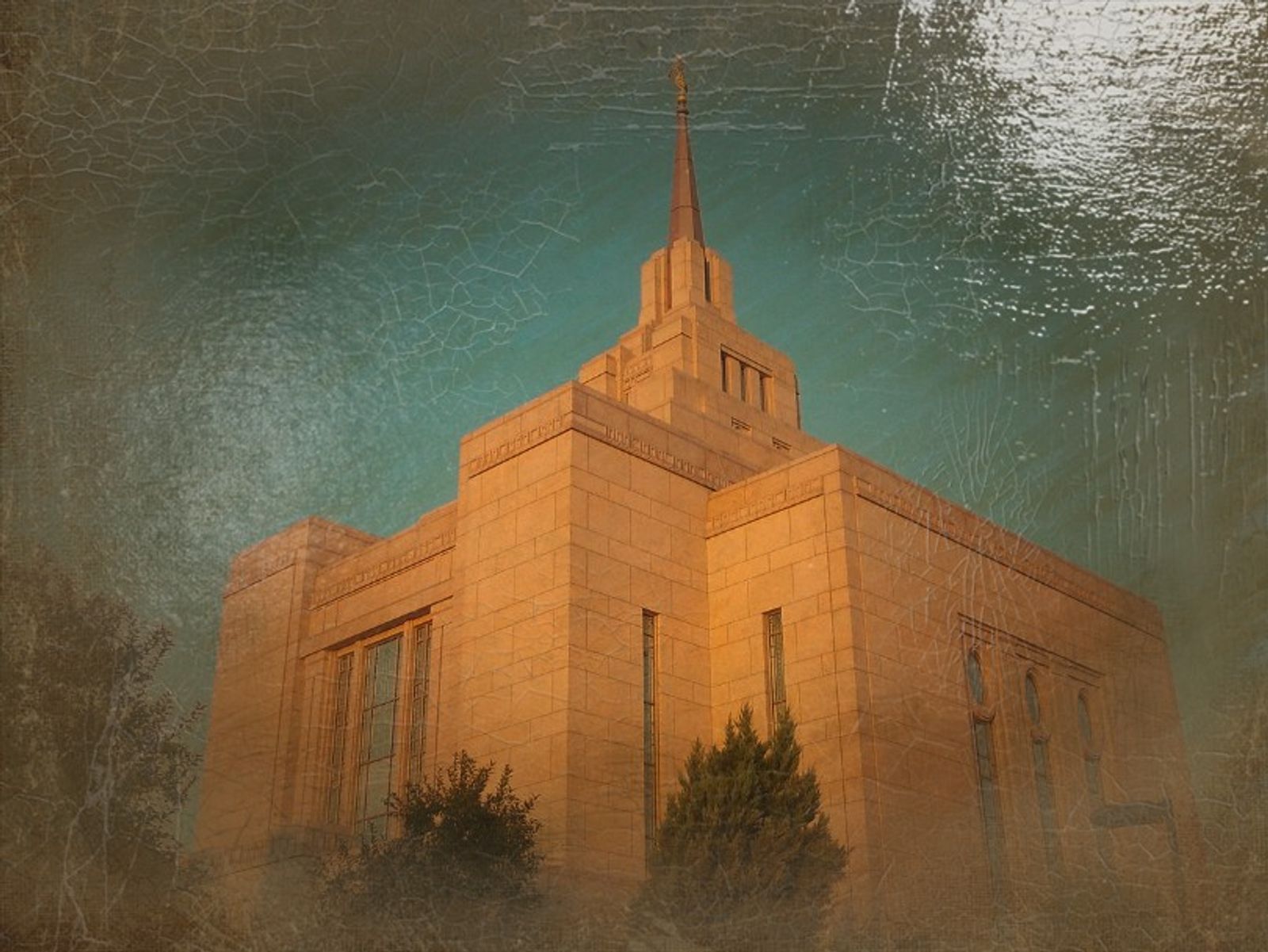 © Andrei  Kolyaskin - Image from the Ukrainian  Kyiv  Temple  in  oil  painting  1 photography project