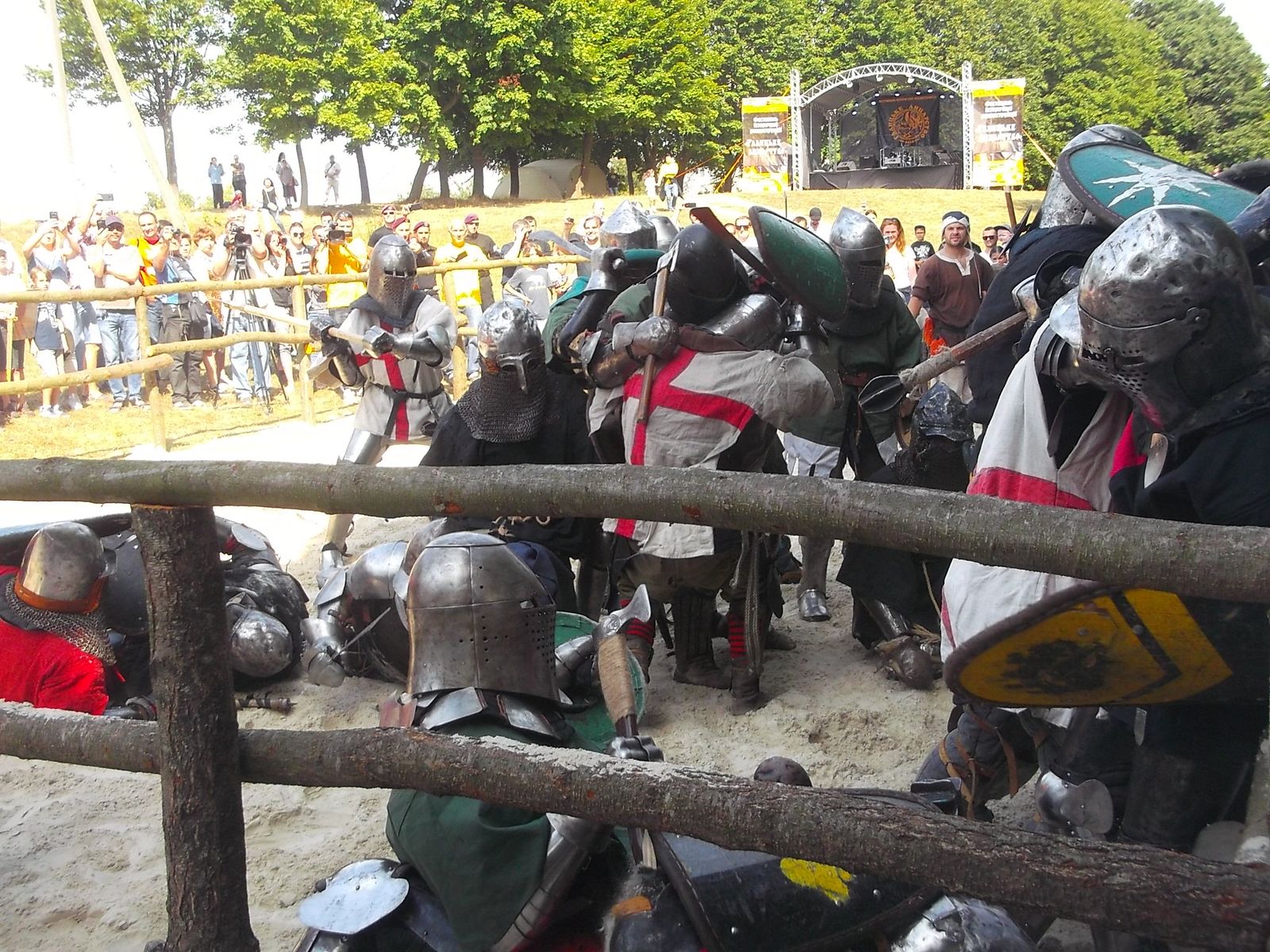 © Andrei  Kolyaskin - Image from the Festival  Galician  Chivalry in  Galych 3 photography project