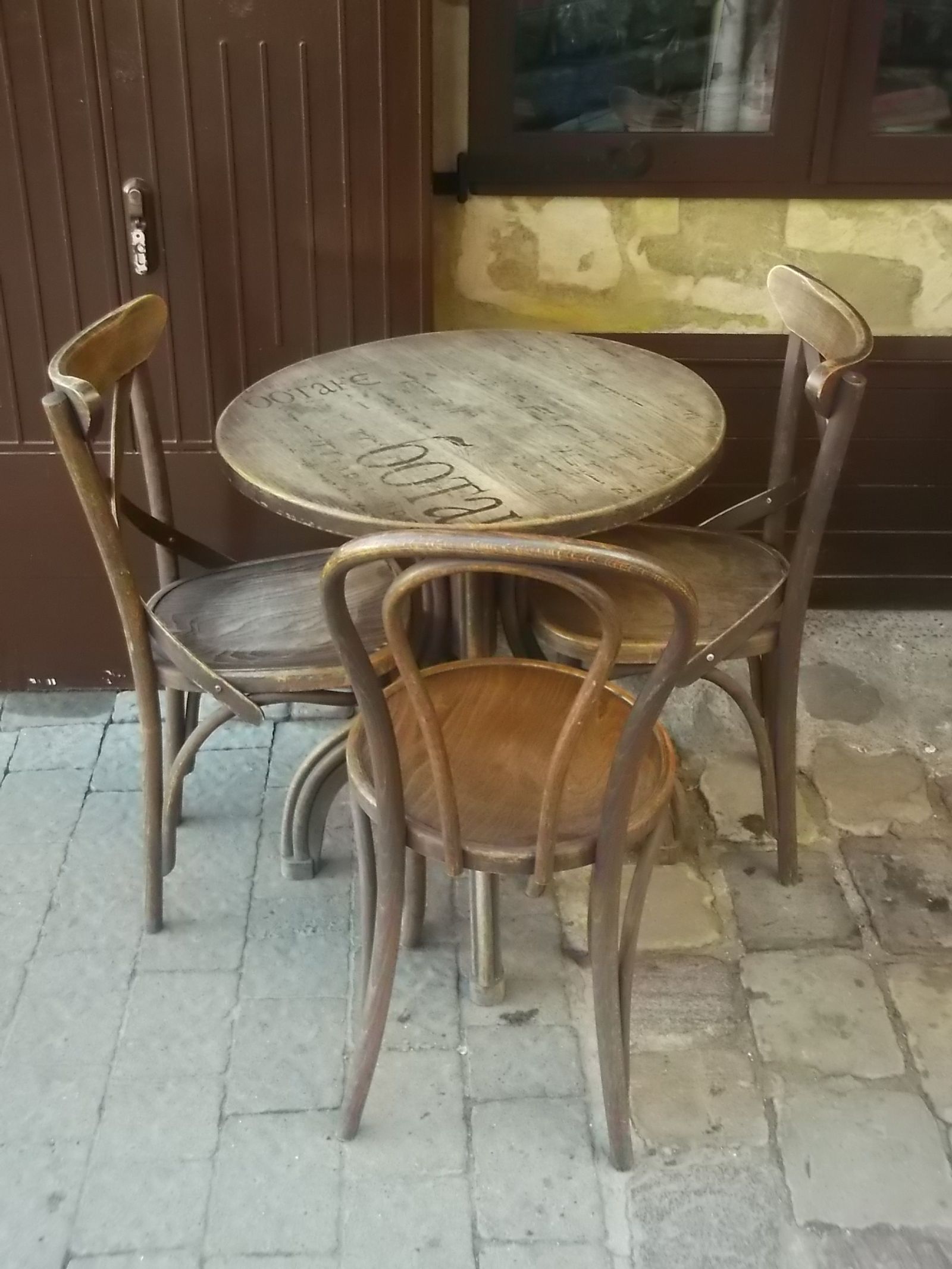 © Andrei  Kolyaskin - On  the  one  of  cafe  of  Ivano - Frankivsk  City , Ukraine .