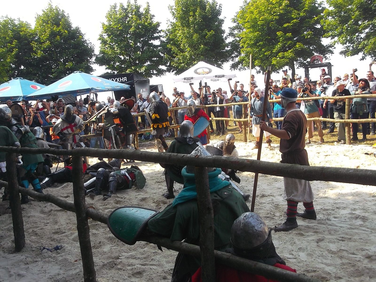 © Andrei  Kolyaskin - Image from the Festival  Galician  Chivalry  in  Galych 4 photography project