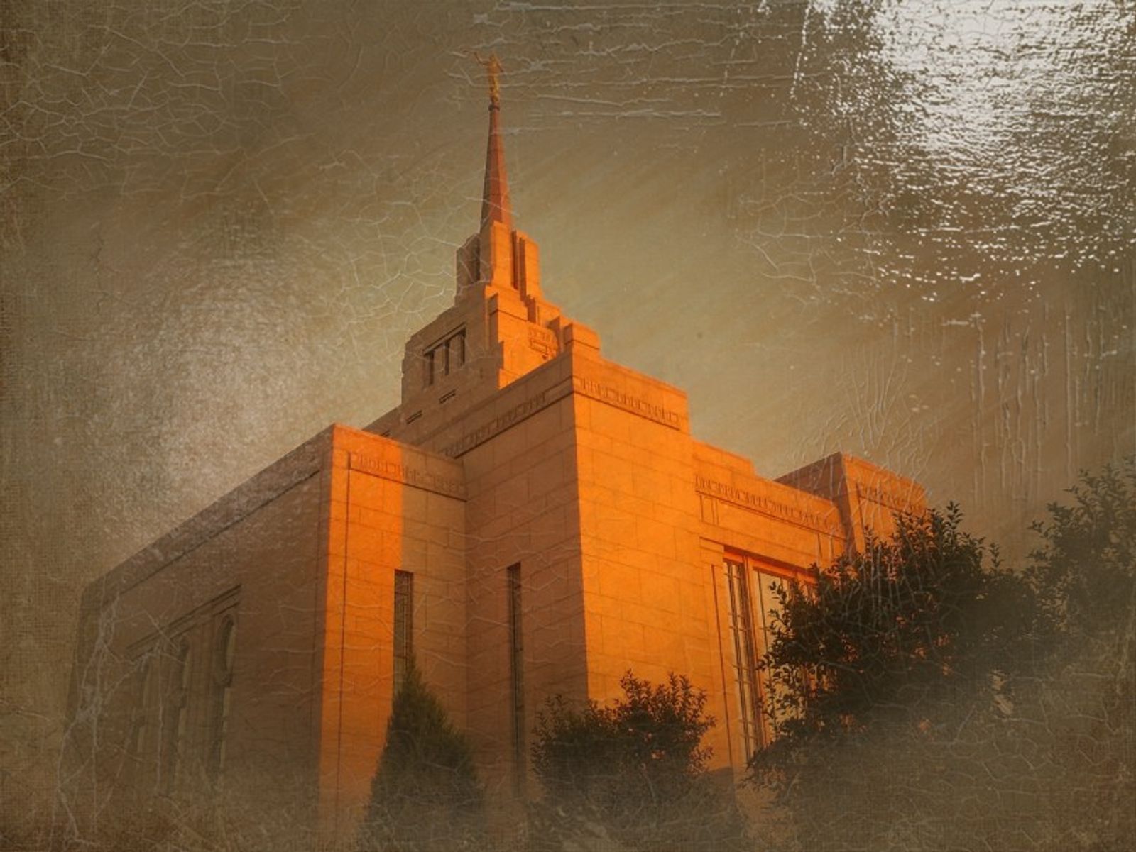 © Andrei  Kolyaskin - Image from the Ukrainian  Kyiv  Temple  in  oil  painting  2 photography project
