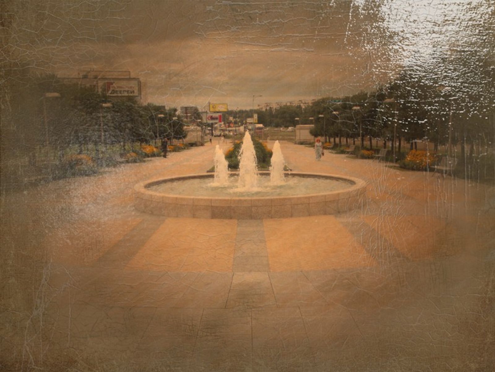 © Andrei  Kolyaskin - Image from the Ukrainian  Kyiv  Temple  in  oil  painting  2 photography project
