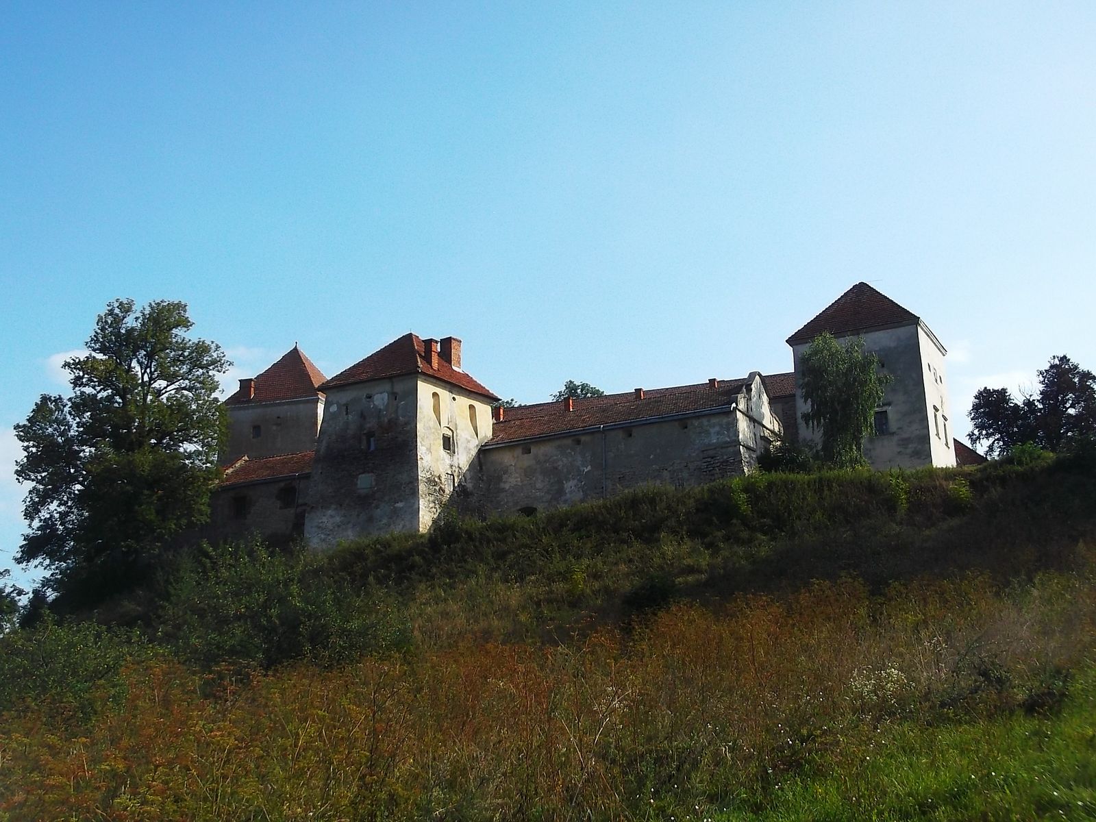 © Andrei  Kolyaskin - On  the  territory  of  Svirzh  Castle  from  15th  century  in  village  Svirzh  of  Lviv  region , Uktaine .