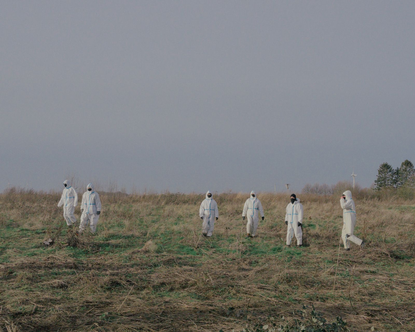 © Ingmar Björn Nolting - Activists during a disruption action in a field just outside Lützerath, Germany on January 10, 2023.