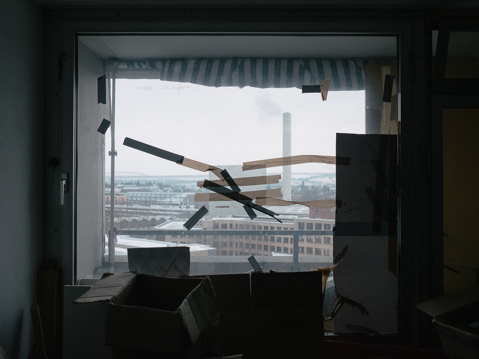 © Ingmar Björn Nolting - The view out of Jan's* apartment. // *Name changed by the author