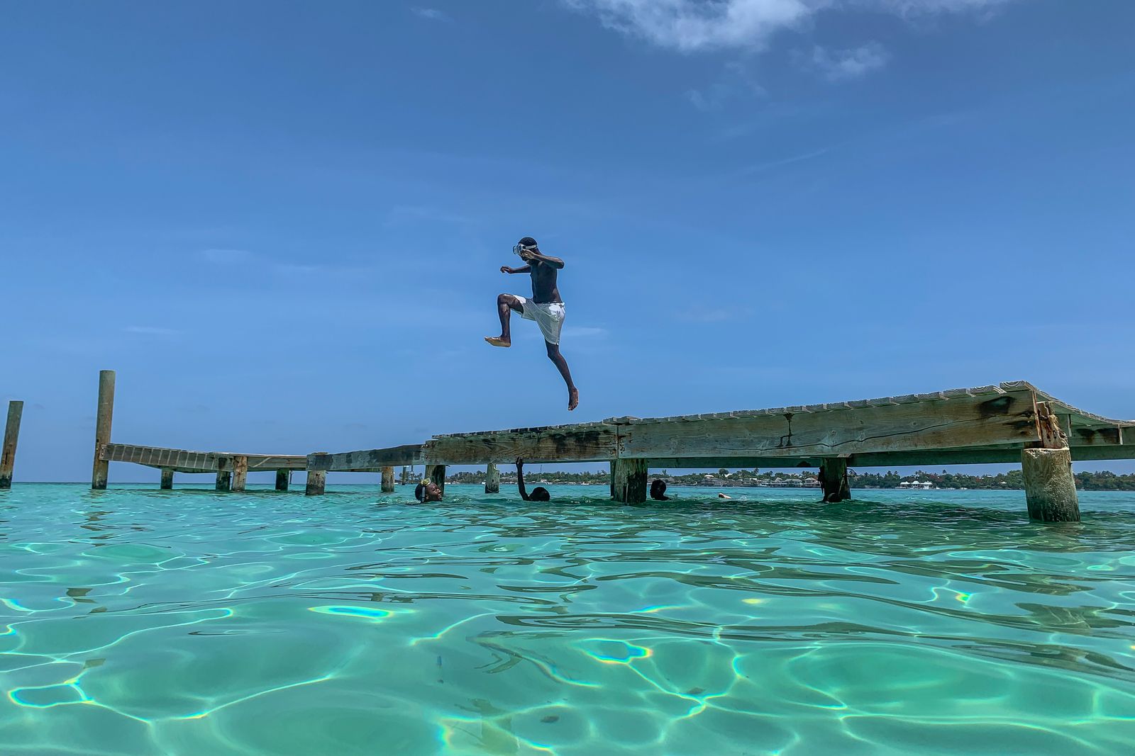 © Gabriela Carrera Marquis - Just being happy … Gabriela Carrera Marquis. @gcm003. Jaws Beach. New Providence Island. Bahamas. June 23rd, 2019.