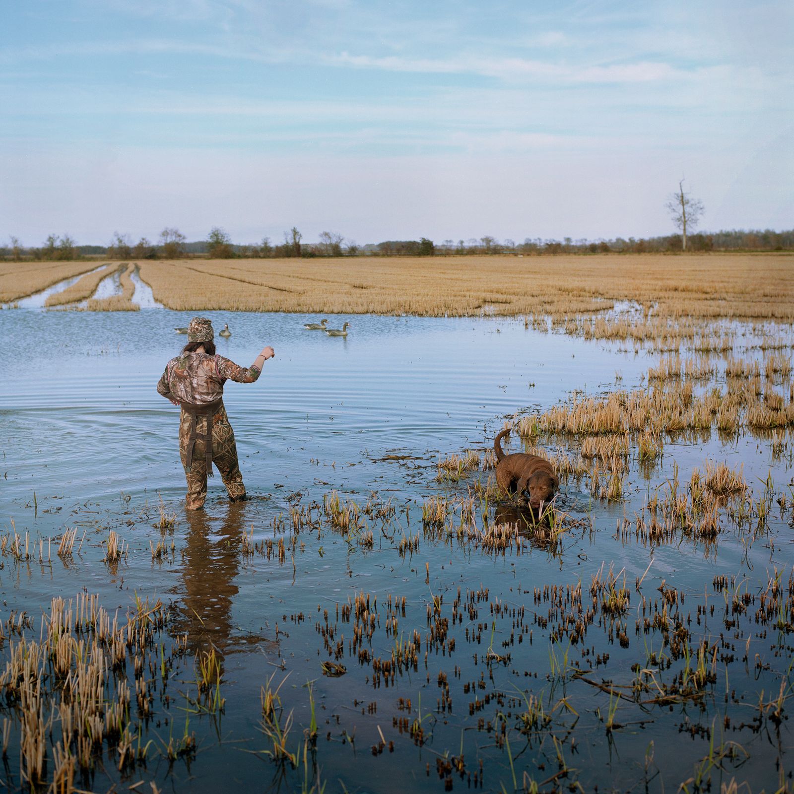 © Camille Farrah Lenain - Image from the The Waiting photography project