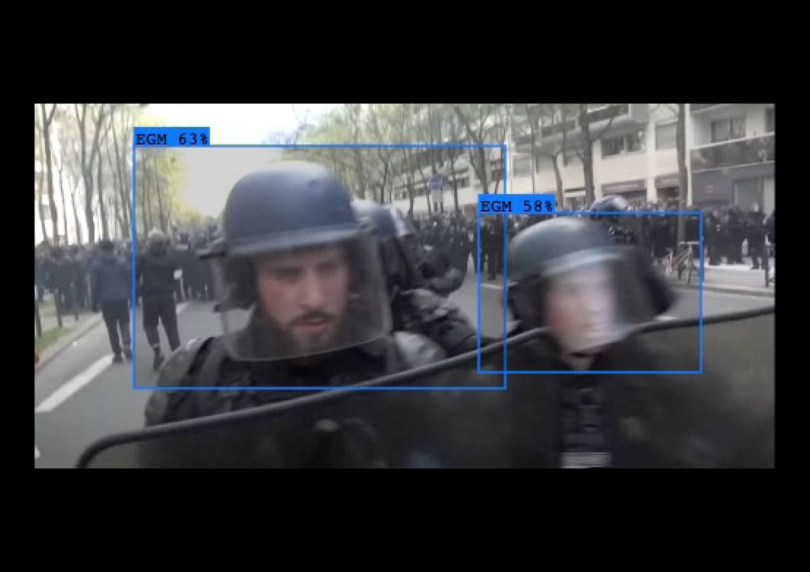 © Marcel Top - Object recognition software trained on police units