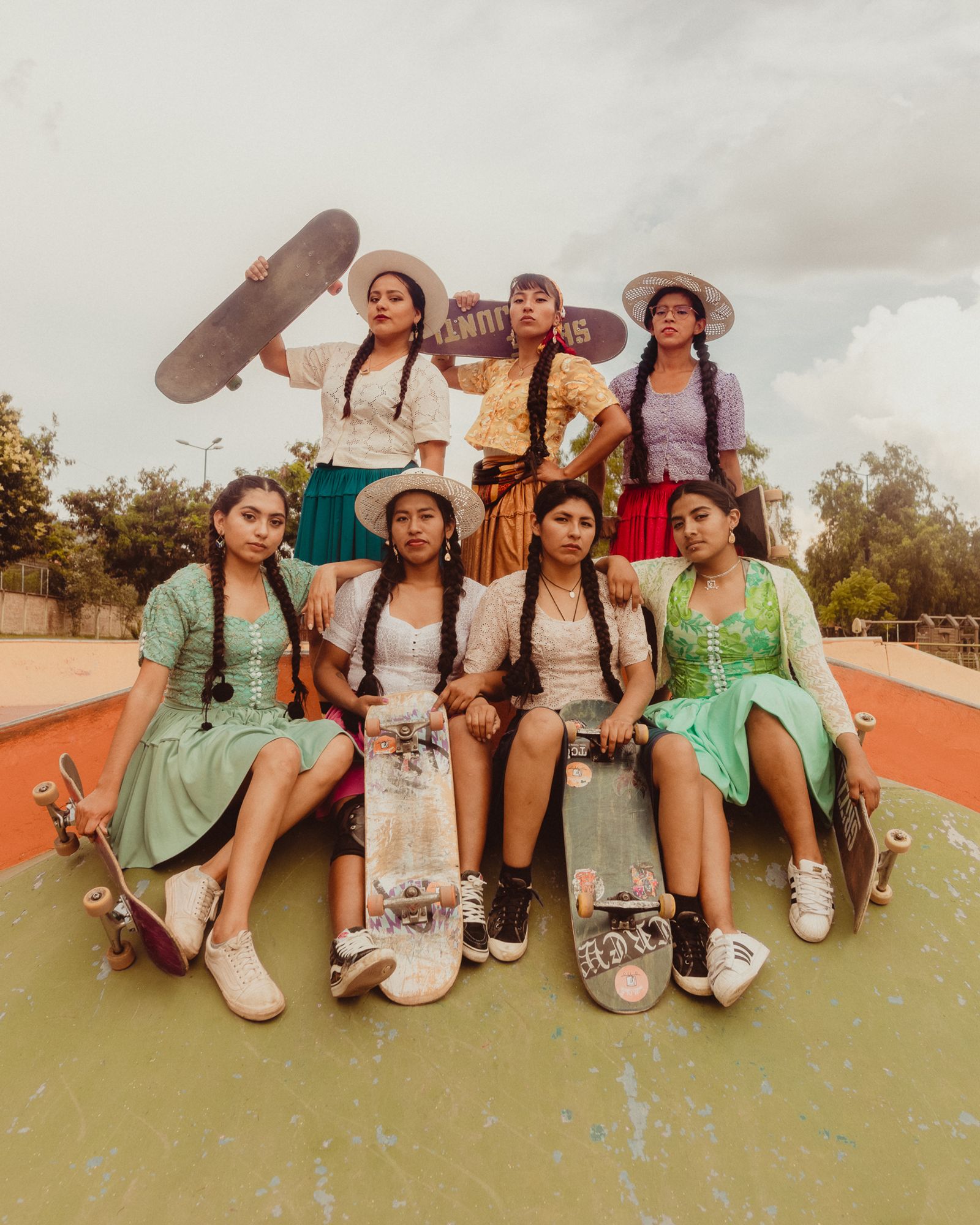 © Celia D. Luna - Image from the Cholitas Bravas photography project