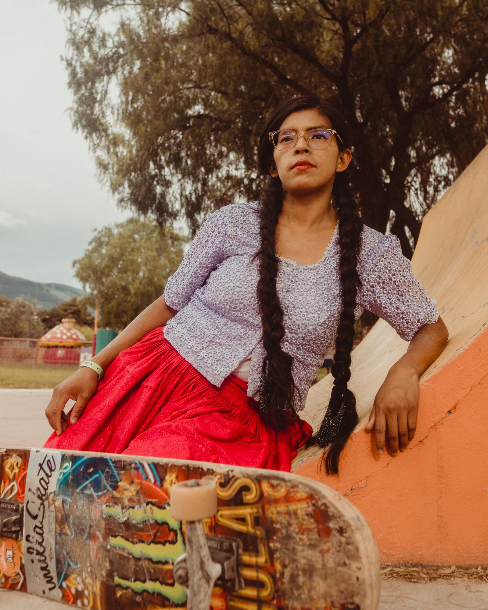 © Celia D. Luna - Image from the Cholitas Bravas photography project