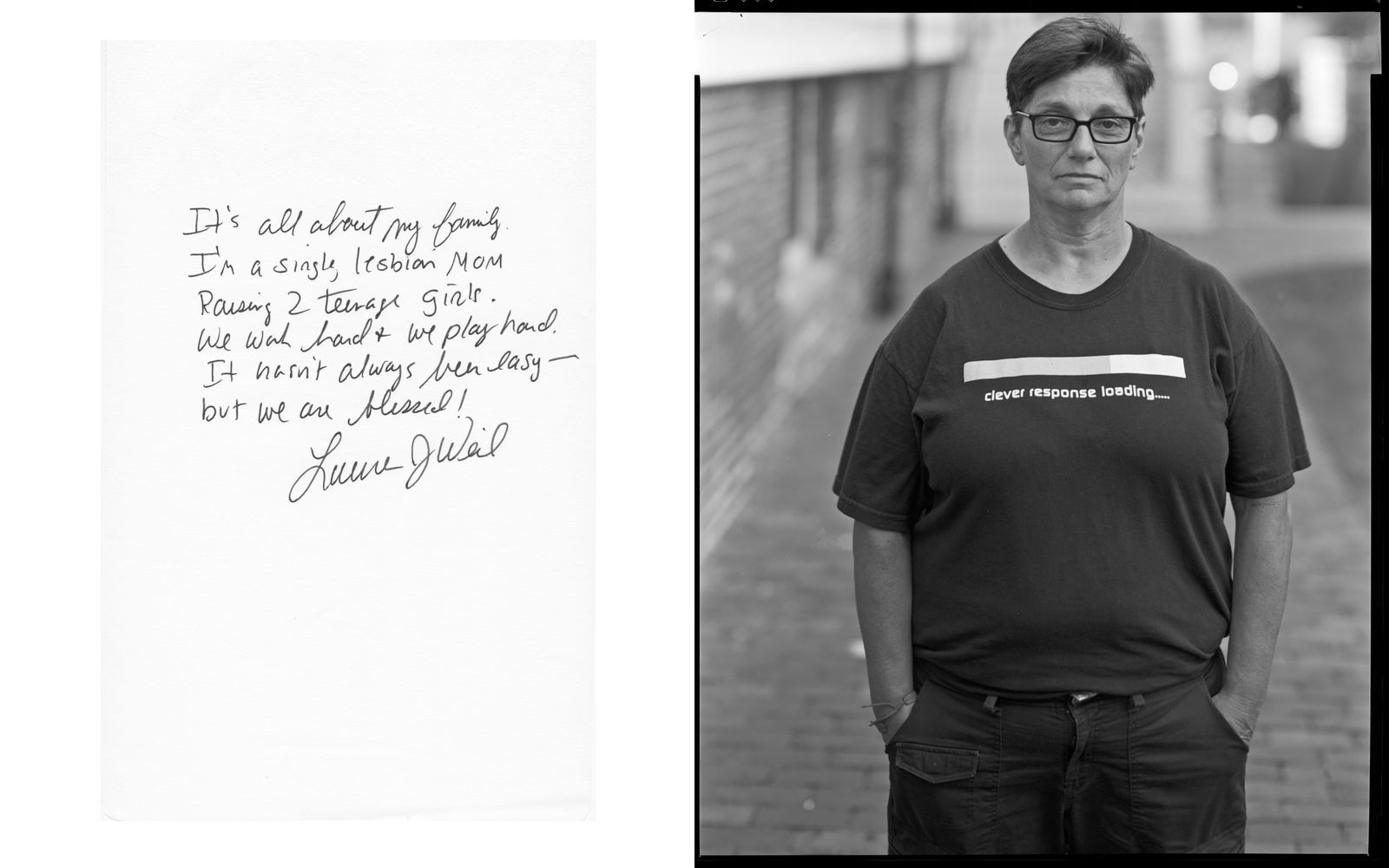 © Robert Kalman - Image from the I am here: the lesbian portraits photography project