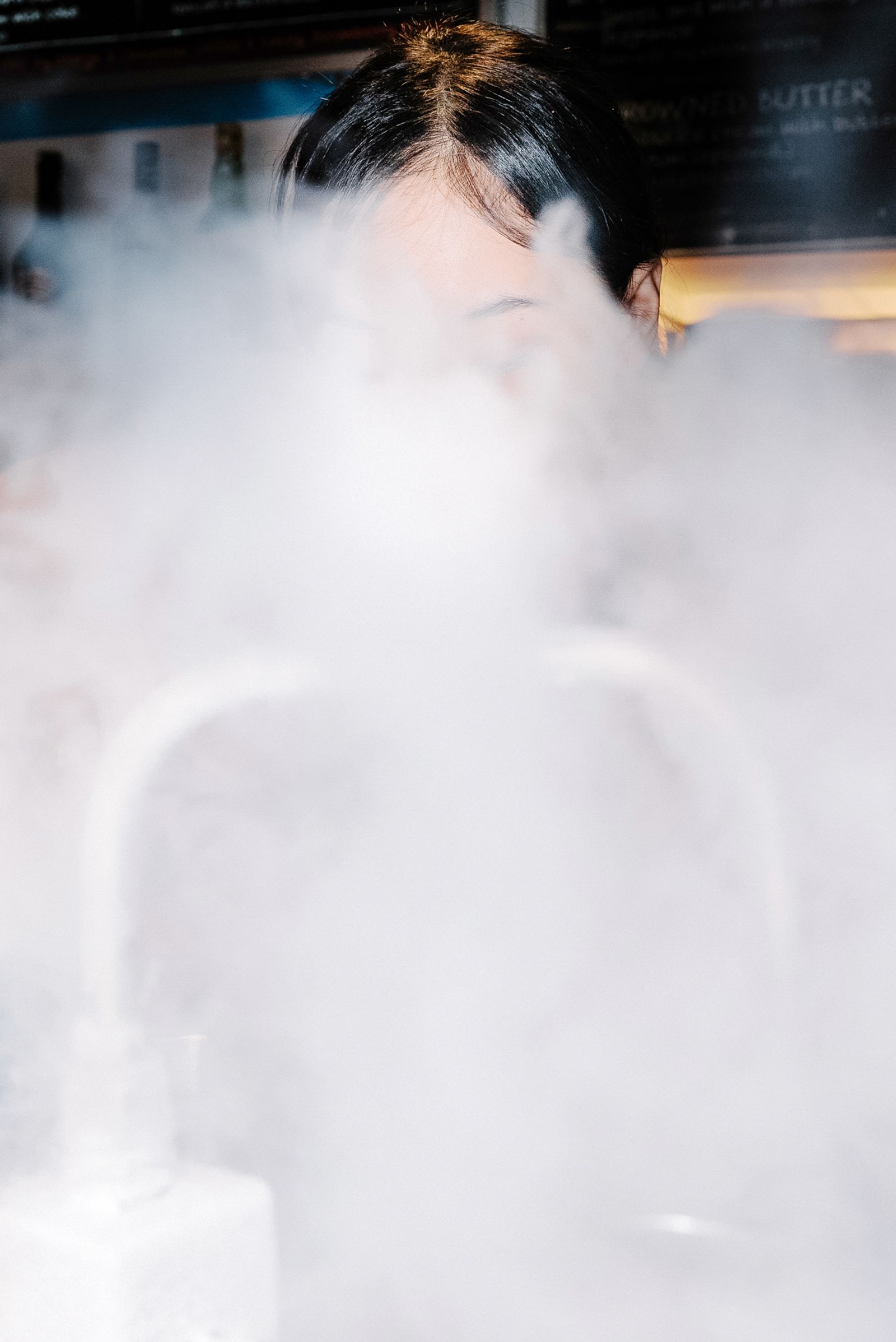 © Simone Sapienza - Inside the iKem shop in Ho Chi Minh City, where liquid nitrogen is used to make ice-cream.