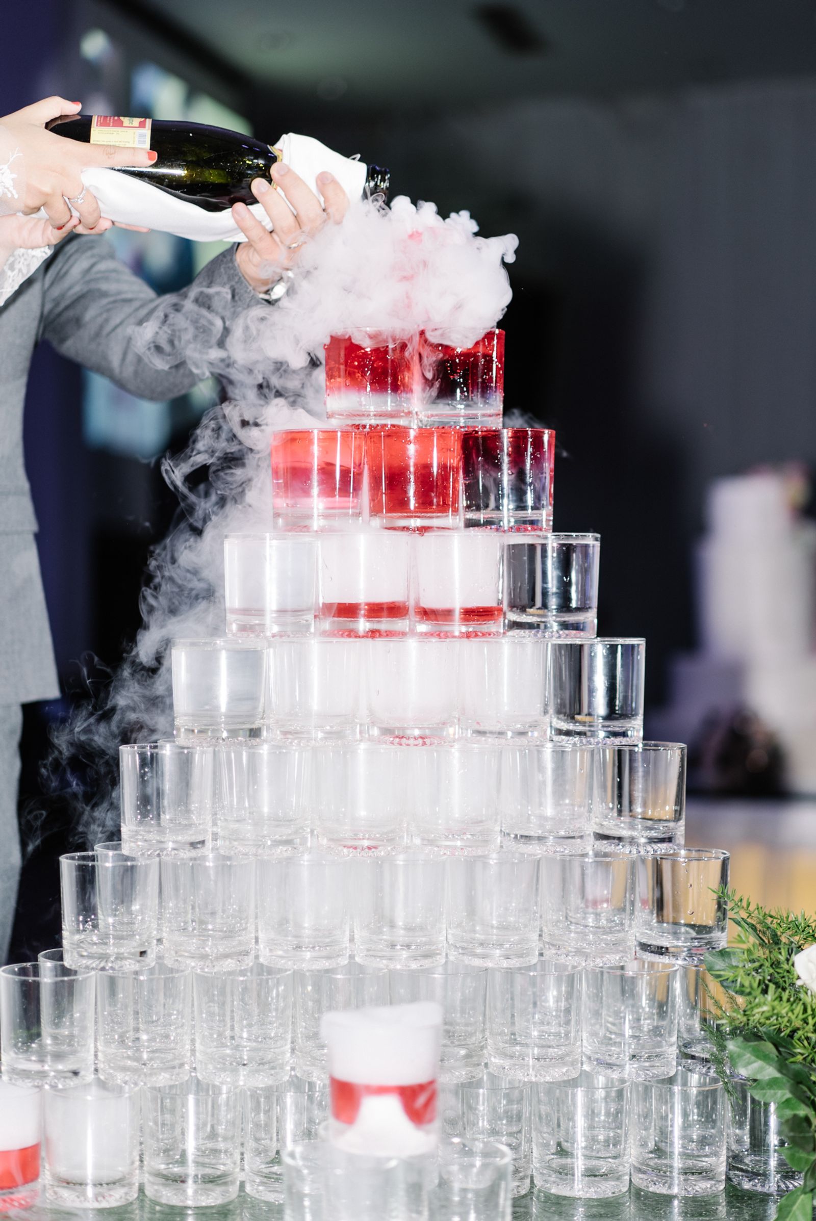 © Simone Sapienza - During a wedding party happening in a restaurant outside HCMC.