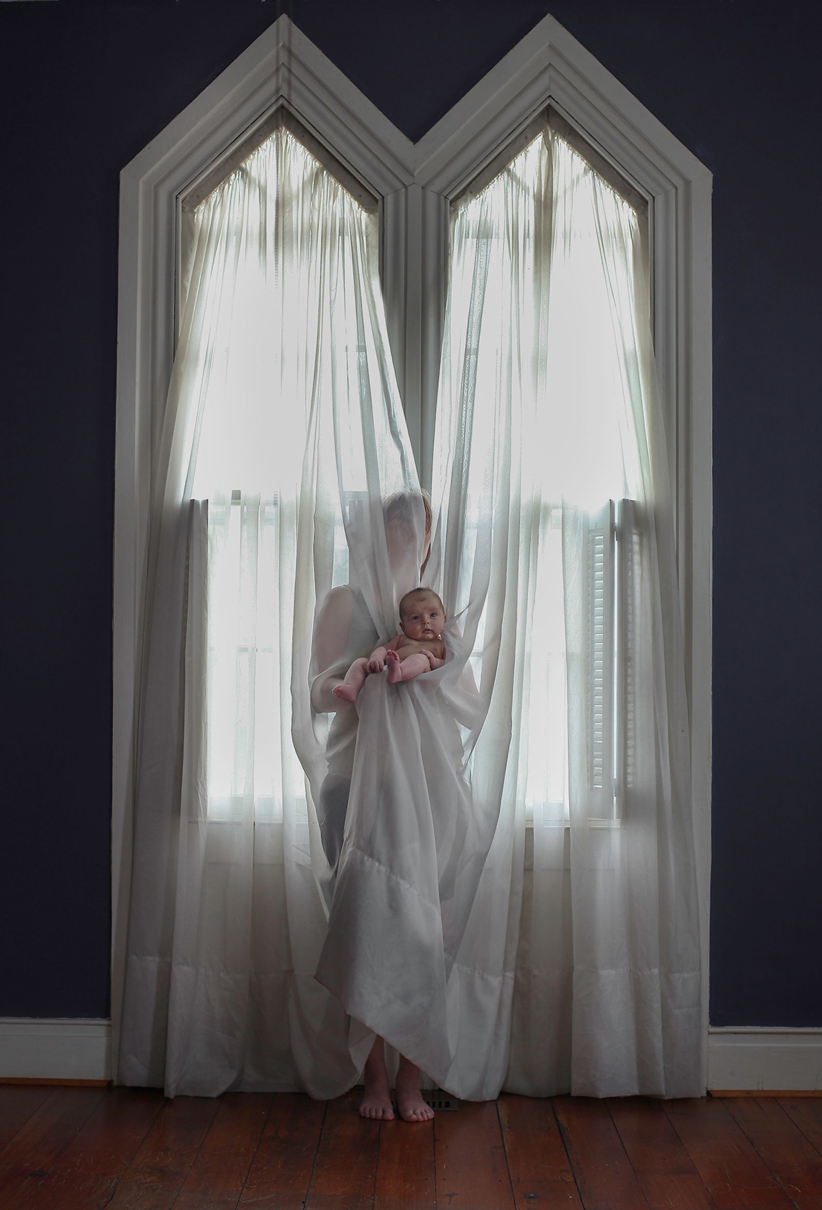 © Allison Grant - With Lorelei in Our 19th C. Home, 2018
