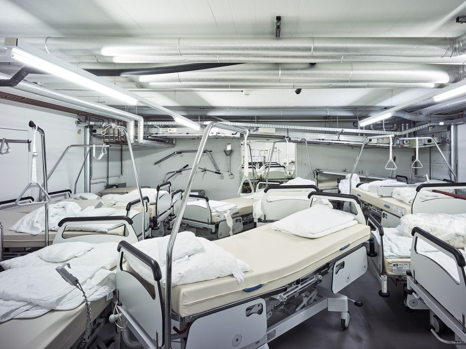 © Kostas Maros - bed cleaning station of the university hospital of basel