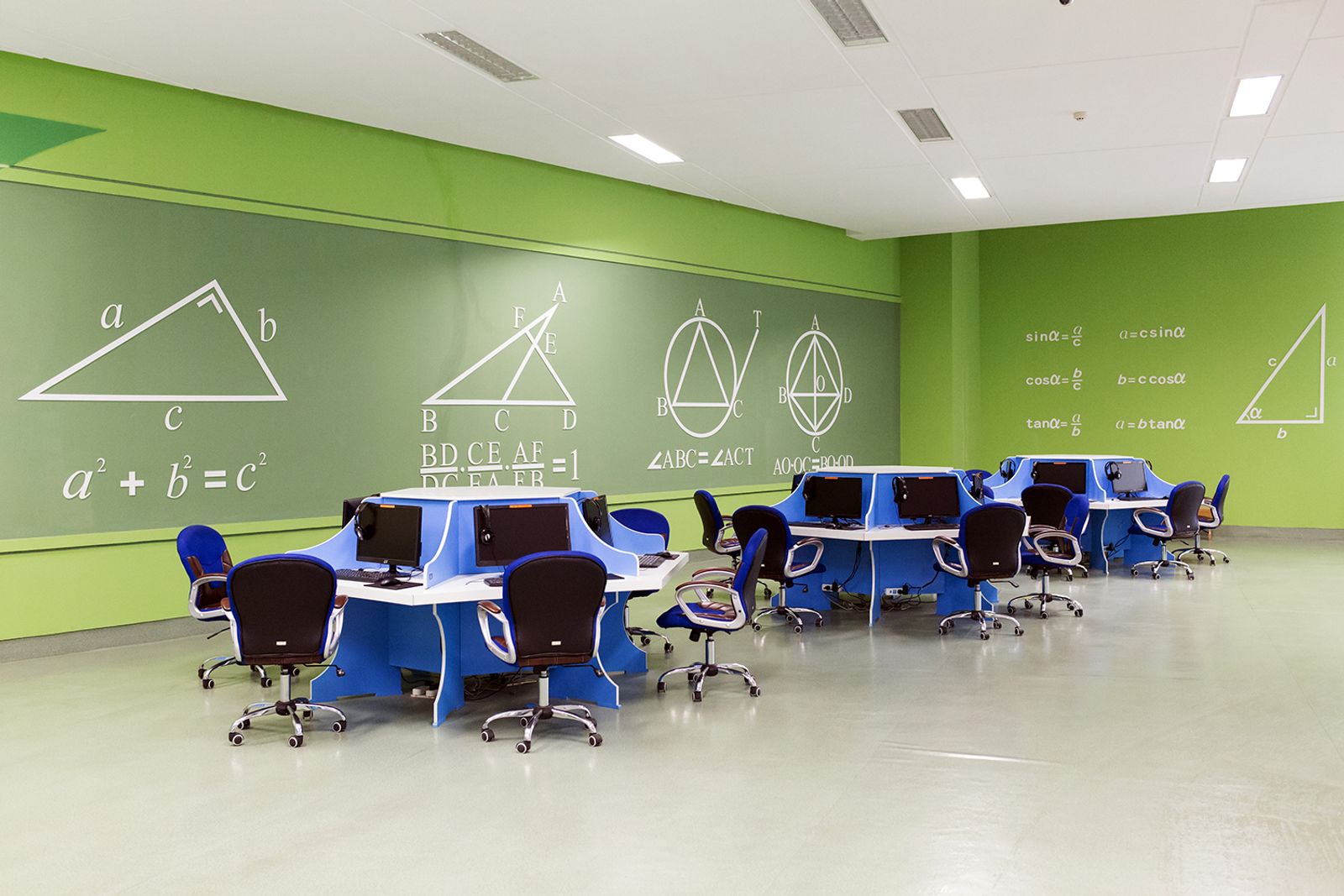 © Filippo Venturi - Study Hall in the Science and Technology Building, in Pyongyang.