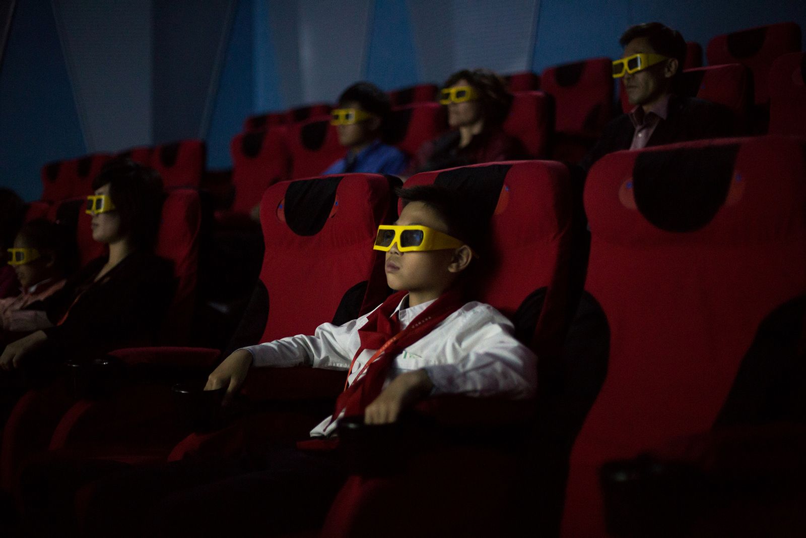 © Filippo Venturi - 4D cinema theatre inside the Science and Technology Building, in Pyongyang.