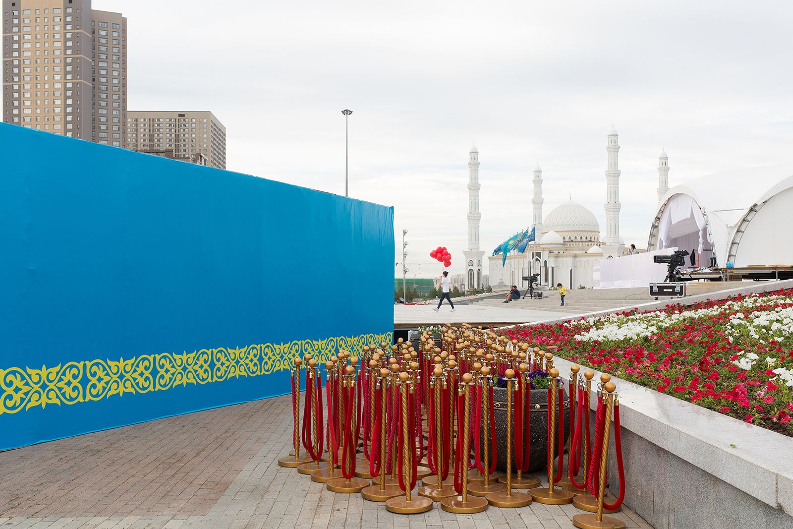 © Filippo Venturi - Independence Square, Astana: one of the downtown locations where the 20th Capital Day celebrations will take place.