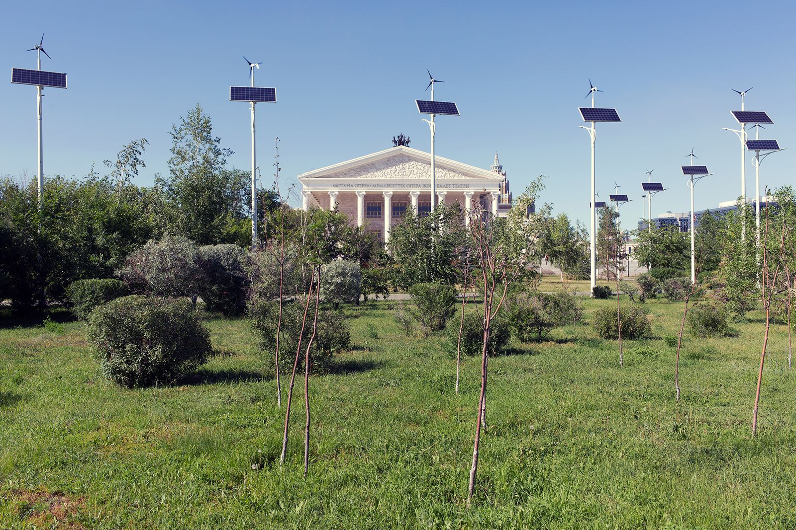 © Filippo Venturi - Astana Opera, Astana. Construction works began on 6 July 2010. The theatre was opened in 2013.