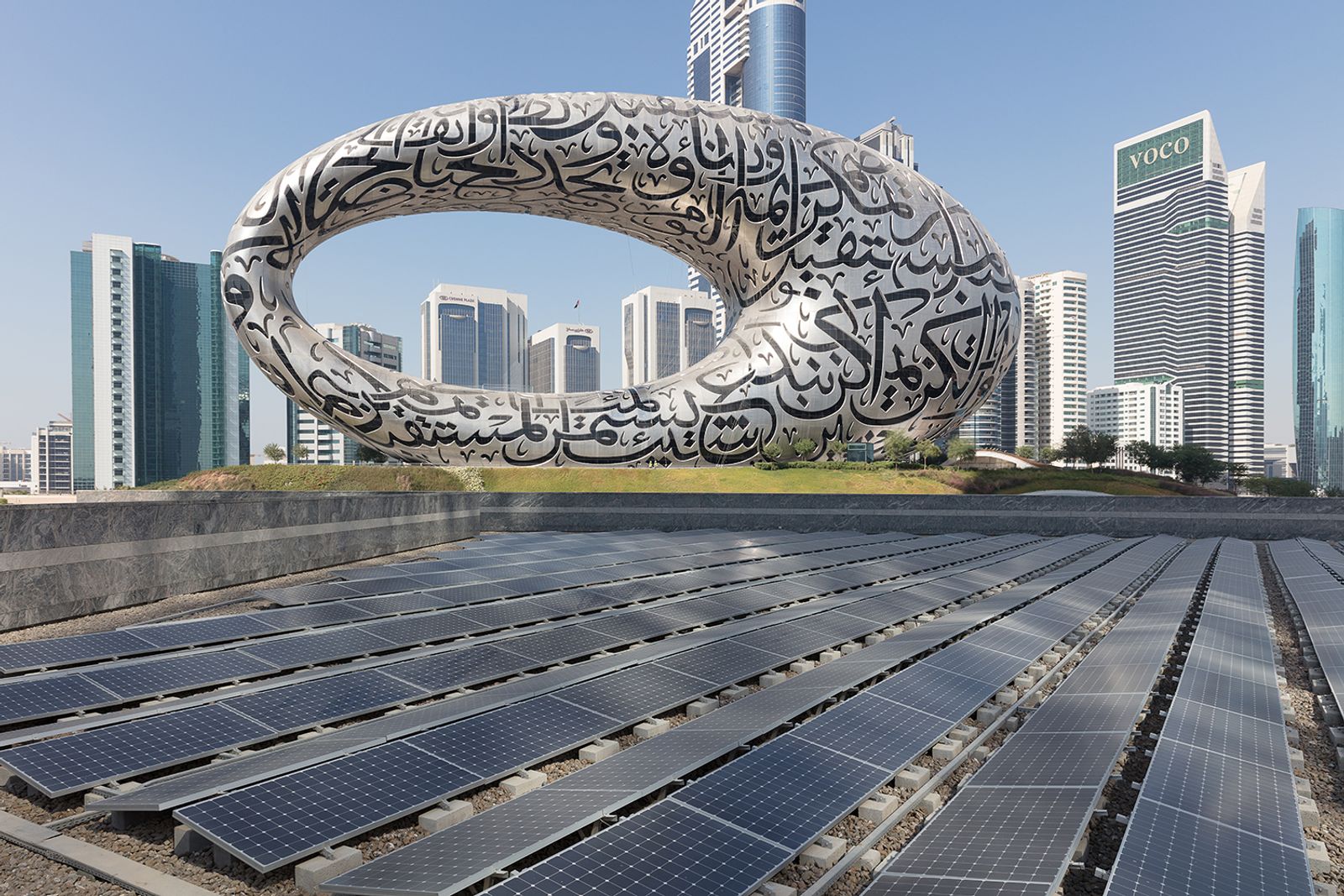 © Filippo Venturi - Museum of the future, which will be inaugurated shortly. Dubai, 2021.