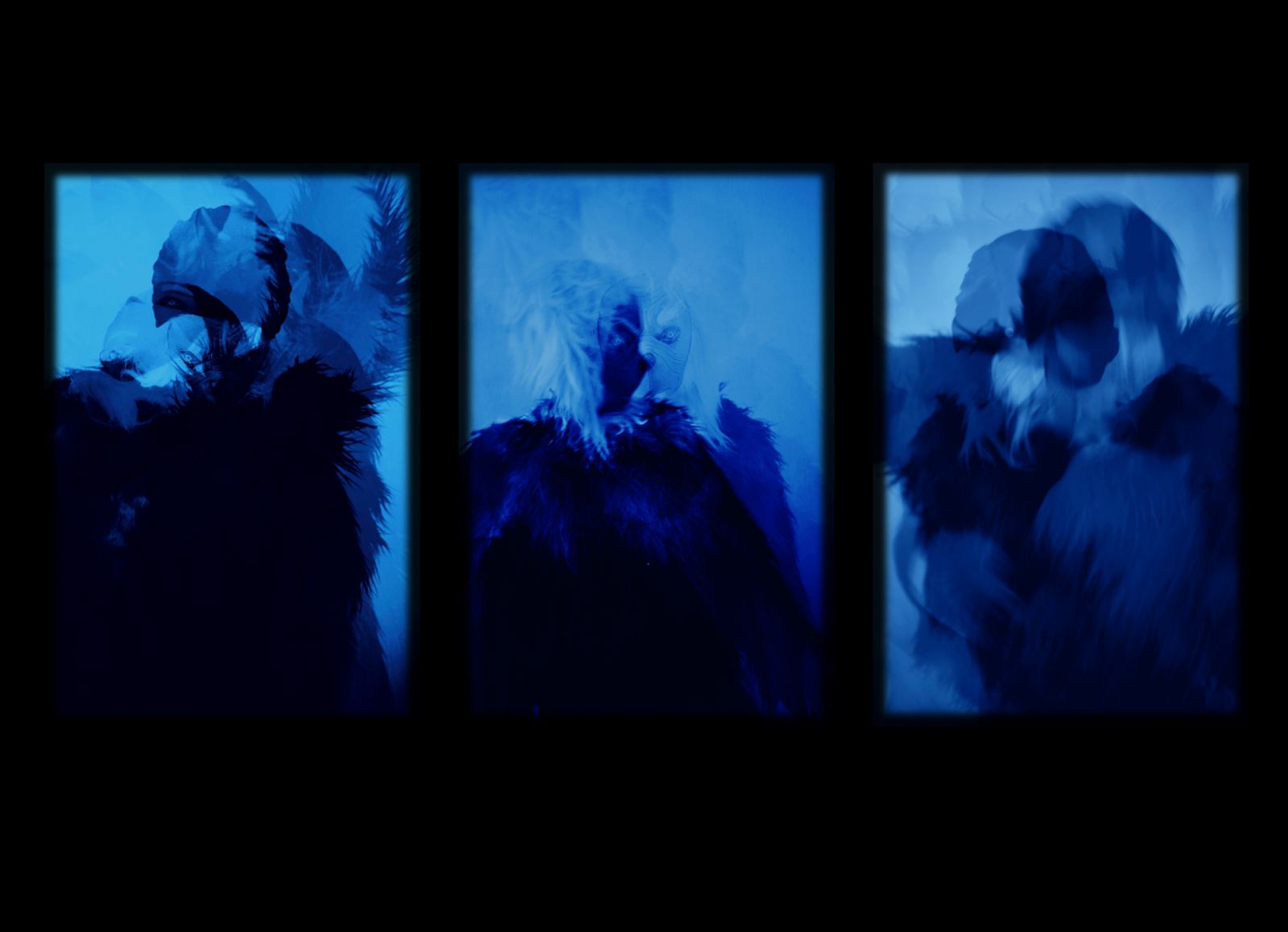 © Heather Agyepong - Saboteur,(Triptych) ego death, Commissioned by Jerwood Arts & Photoworks, 2022