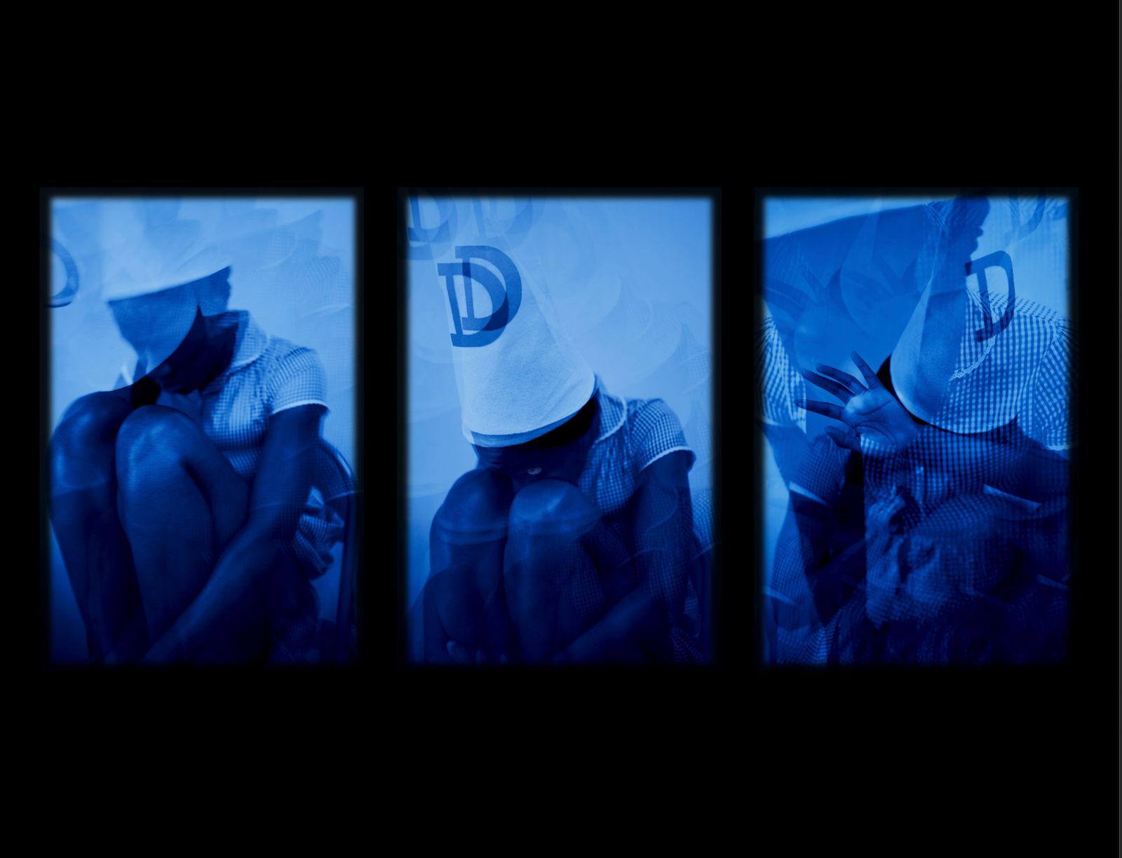 © Heather Agyepong - D is for...(Triptych) ego death, Commissioned by Jerwood Arts & Photoworks, 2022