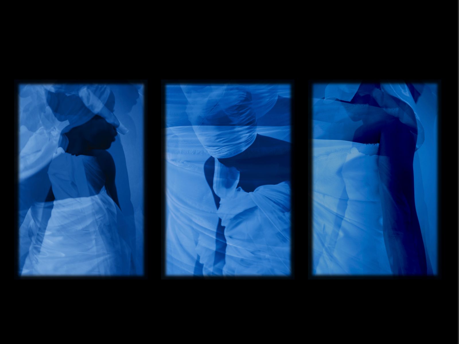 © Heather Agyepong - Lot's Wife, (Triptych) ego death, Commissioned by Jerwood Arts & Photoworks, 2022