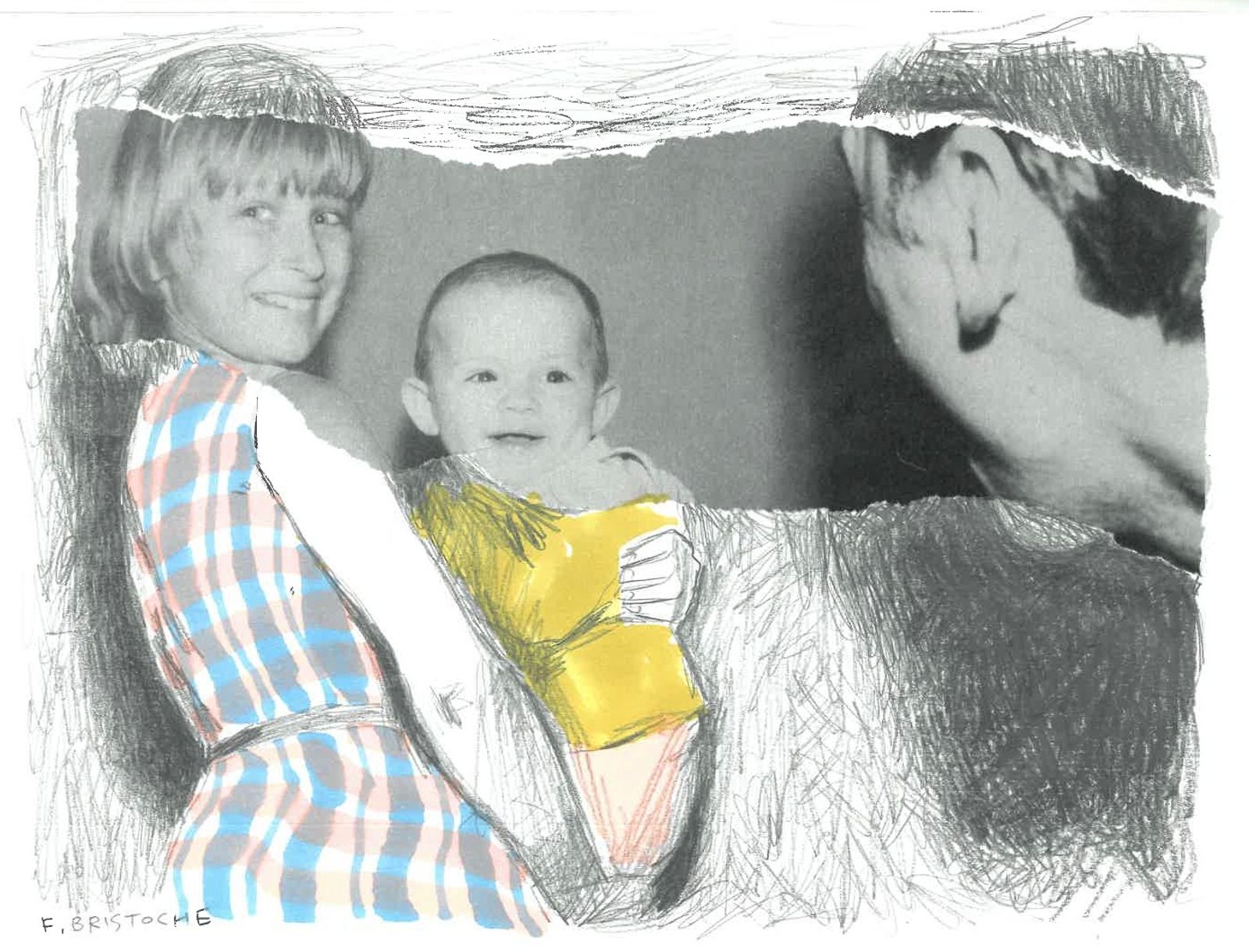 © Fifi Bristoche - Image from the UNE FAMILLE ORDINAIRE photography project