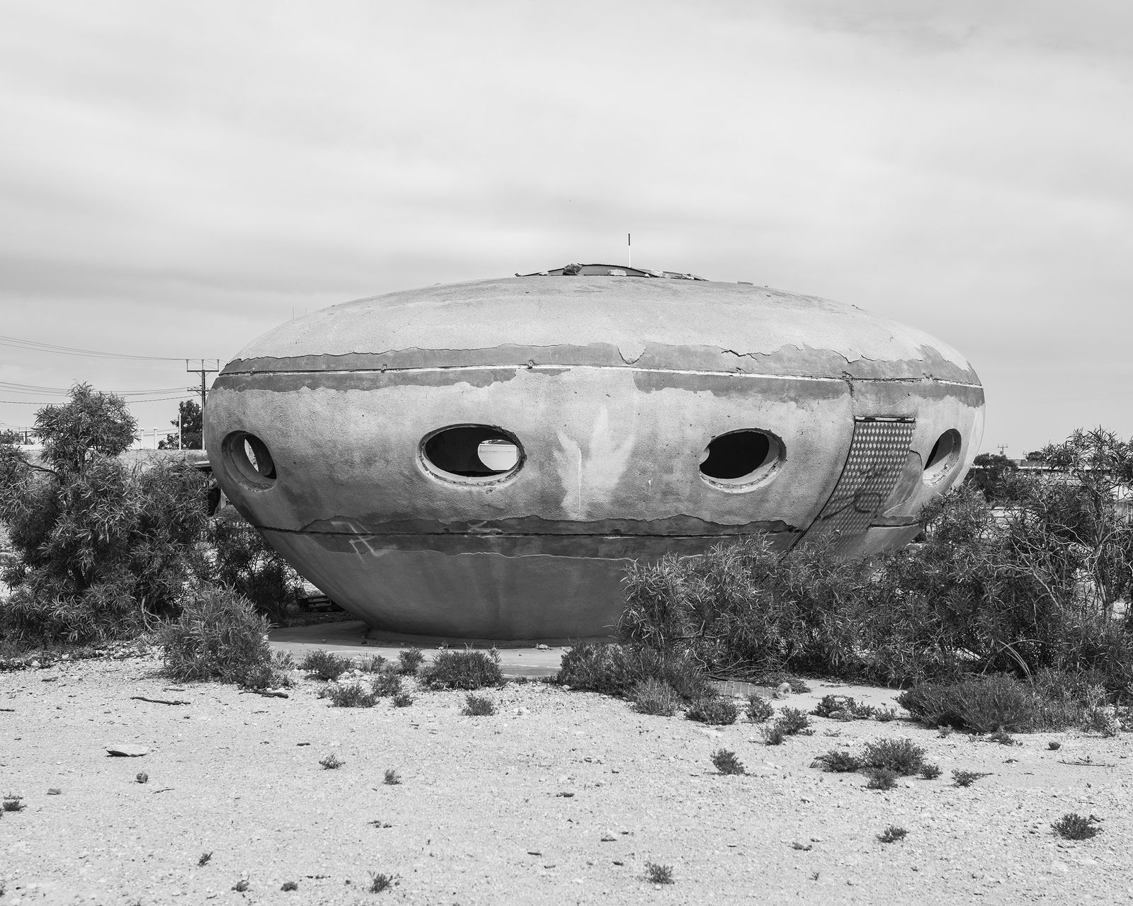 © Antoine Bruy - The Flying Saucer with a Swastika, Coober Pedy, Australia, 2016